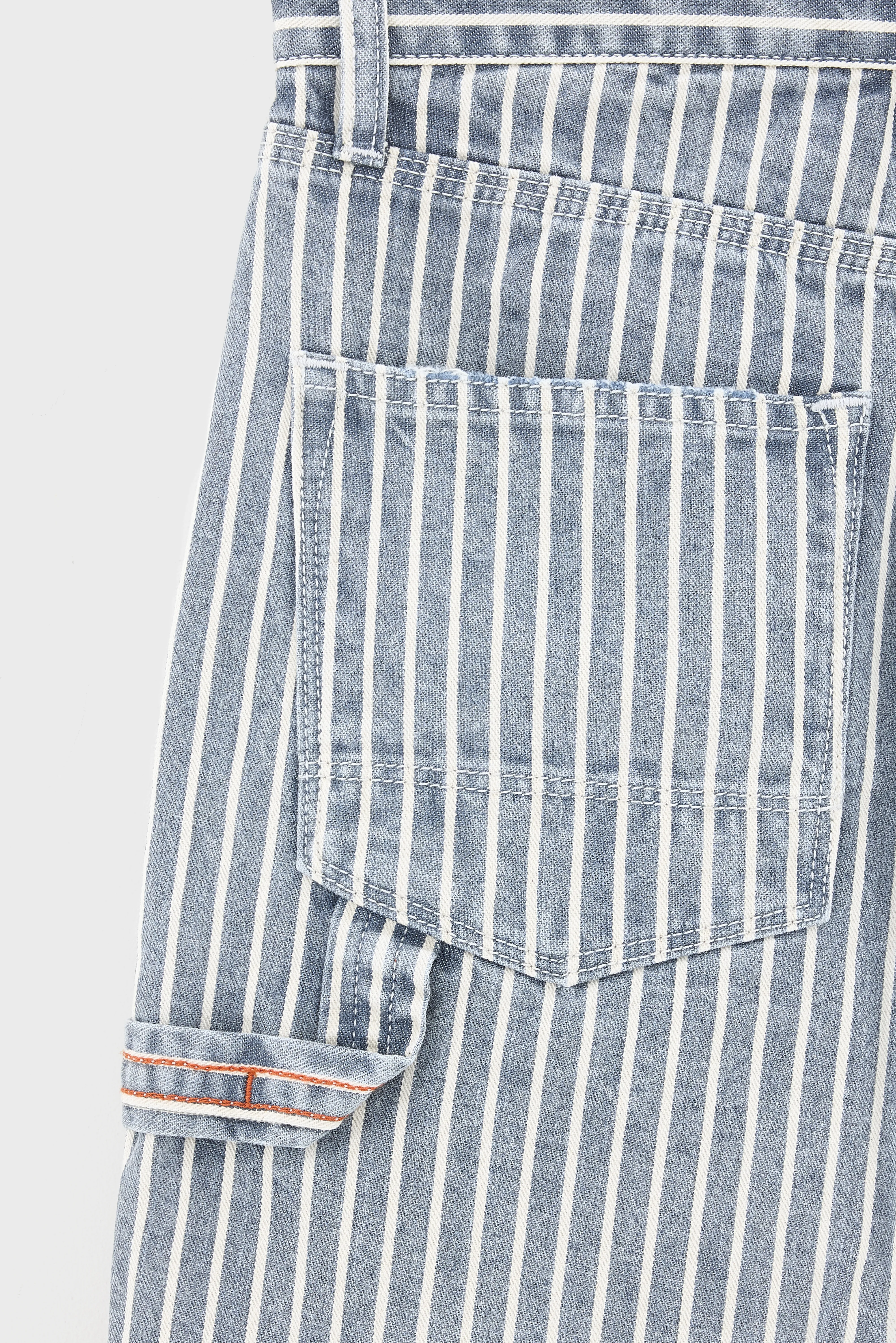 Peers denim shorts (261 / B / STRIPE A) - Image 6