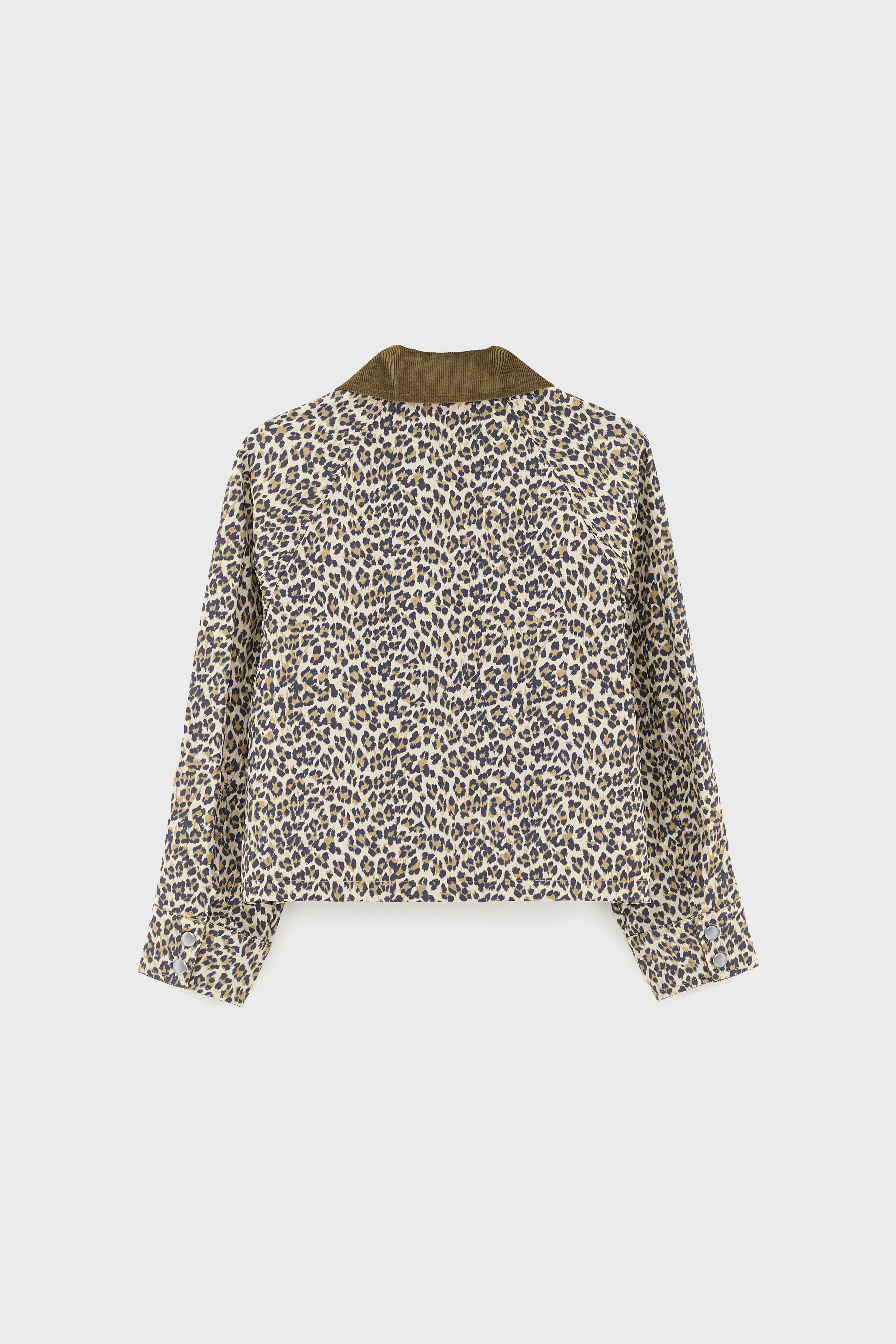 Hack leopard print jacket (261 / G / COMBO A) - Image 3