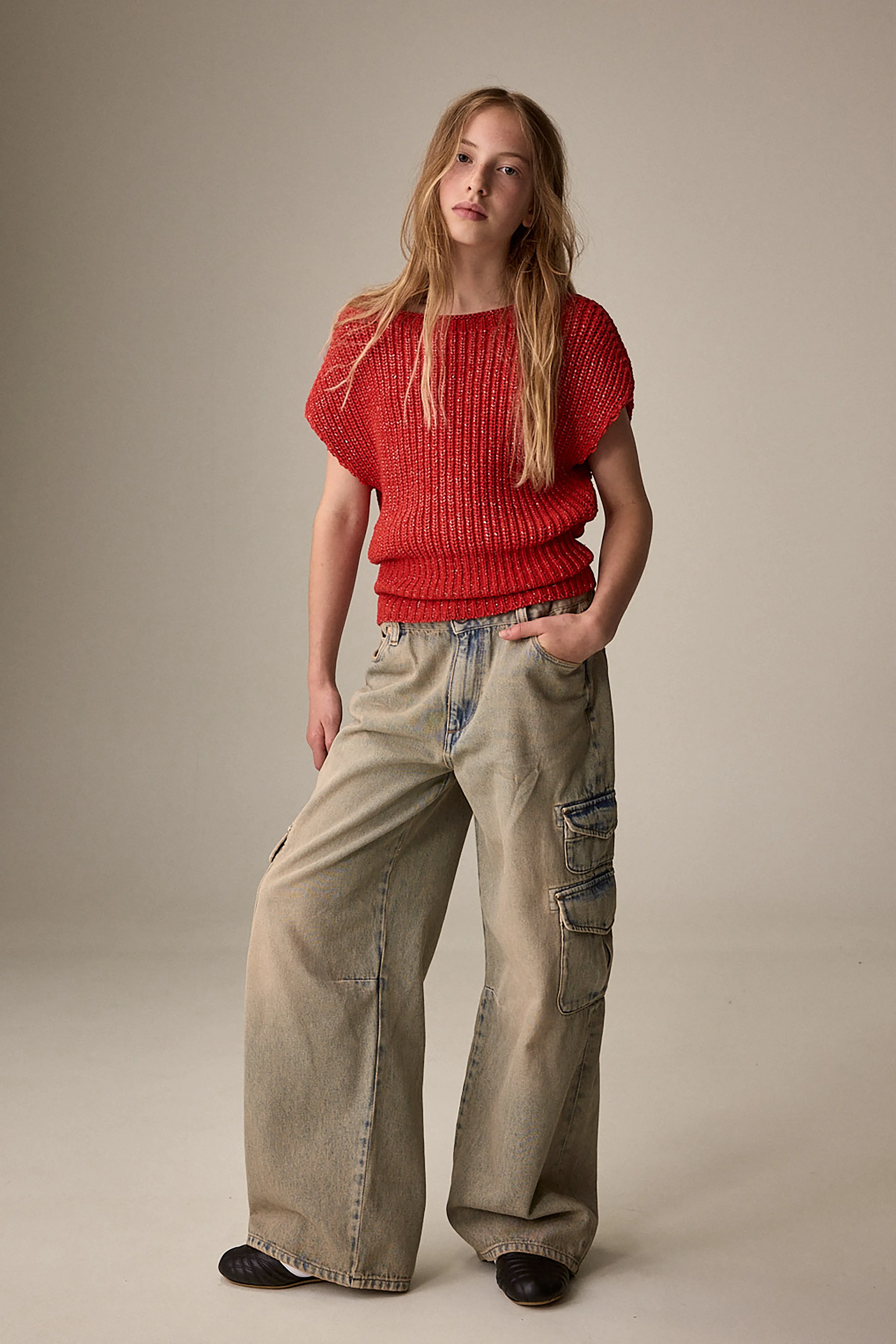Pietra flared jeans (261 / G / USED BLUE) - Image 2