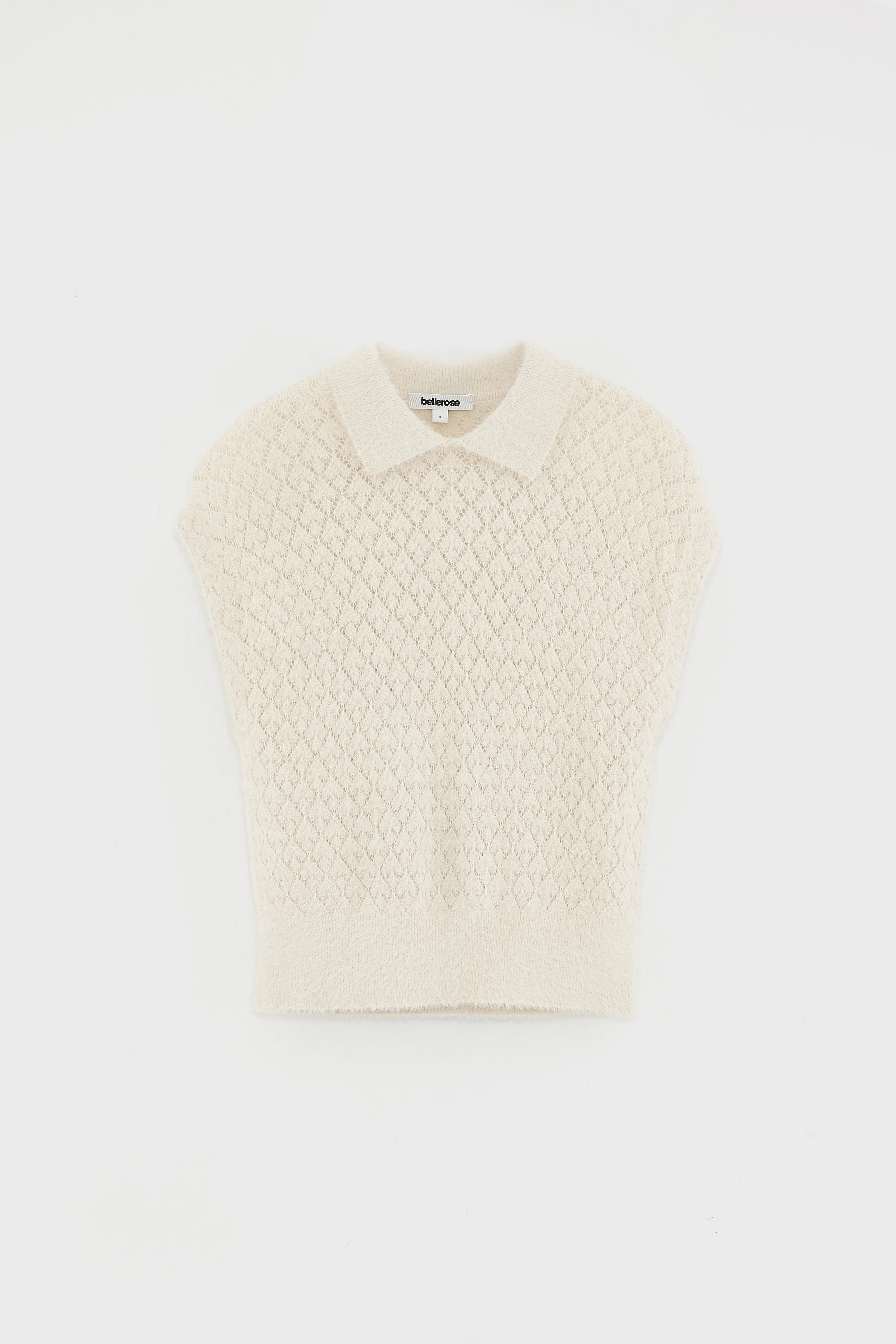 Golyu sleeveless sweater (261 / G / ECRU) - Image 2