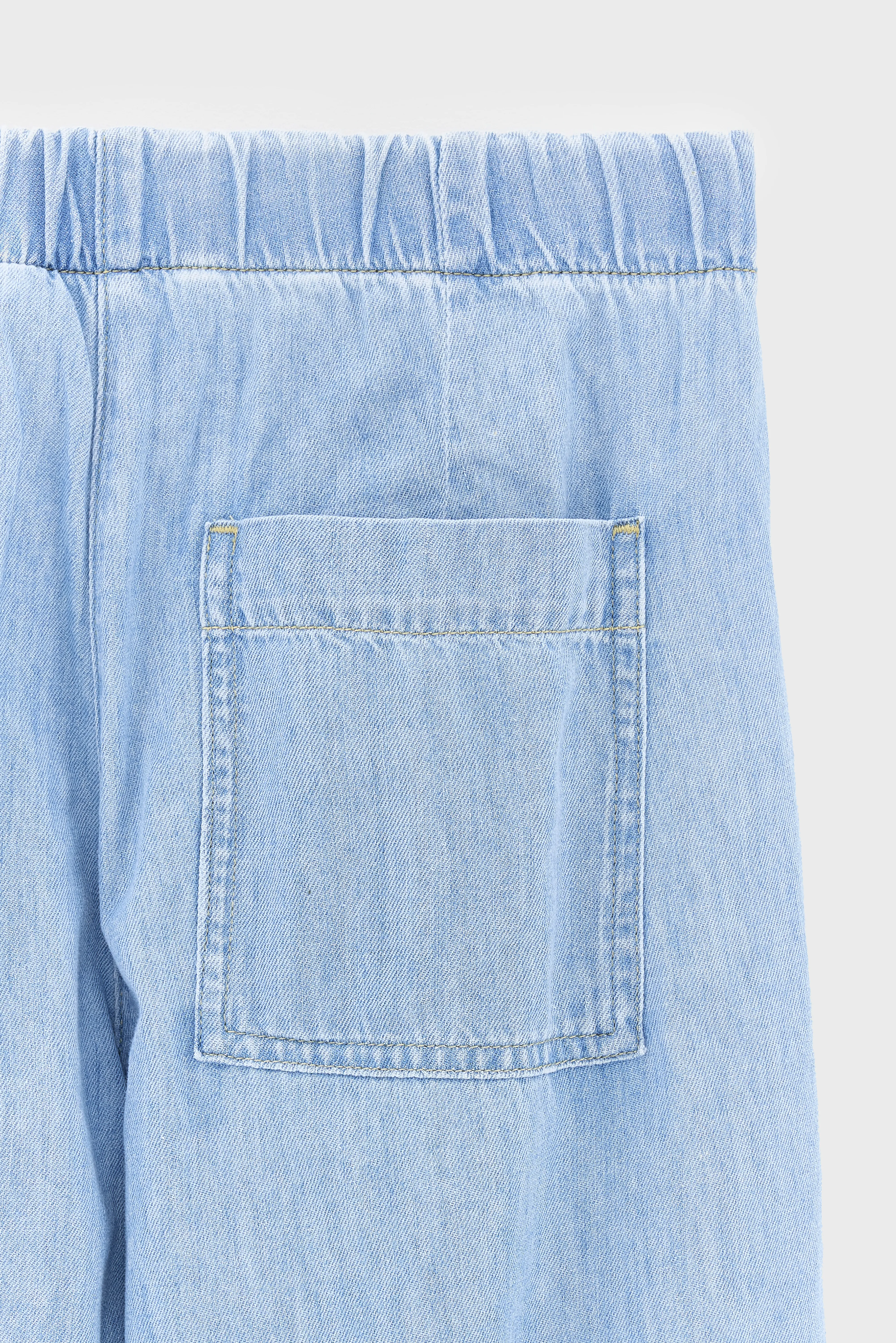 Karyn relaxed trousers (261 / G / LT BLUE BLEACH) - Image 5