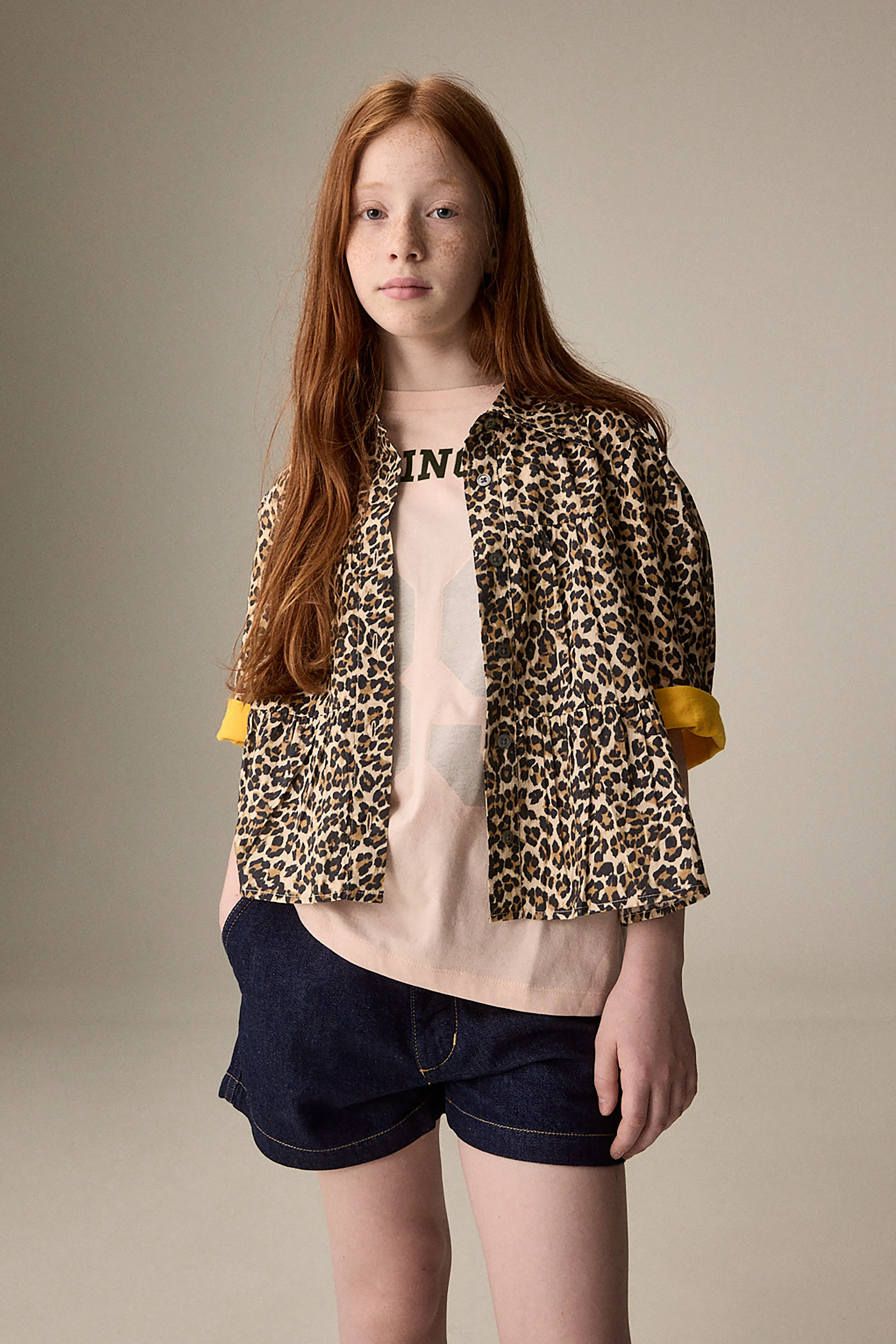 Helo leopard print shirt (261 / G / COMBO A) - Image 2