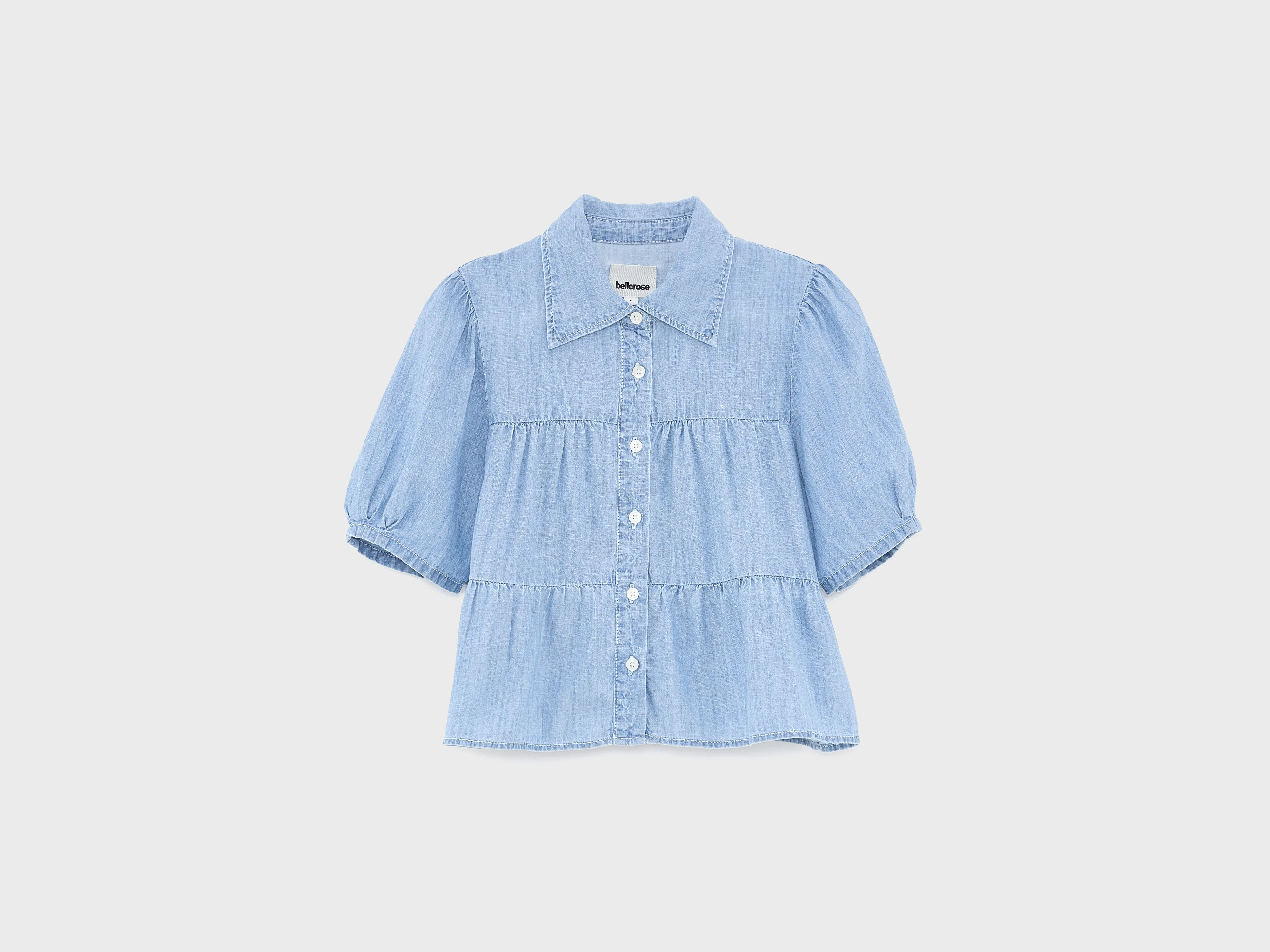 Helo denim shirt (261 / G / LT BLUE STONE)