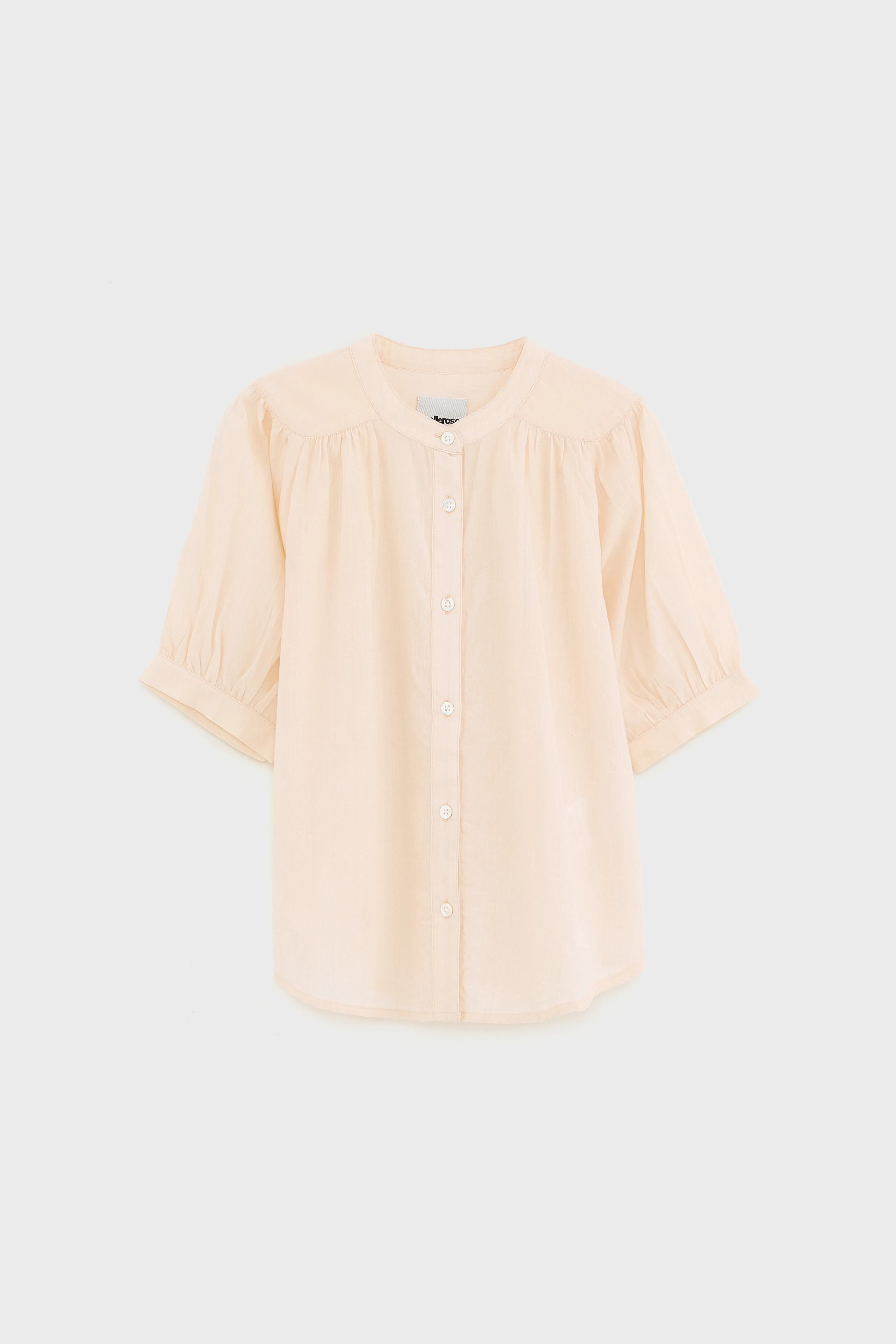 Hopsa short-sleeve blouse (261 / G / LIGHT ROSE) - Image 2