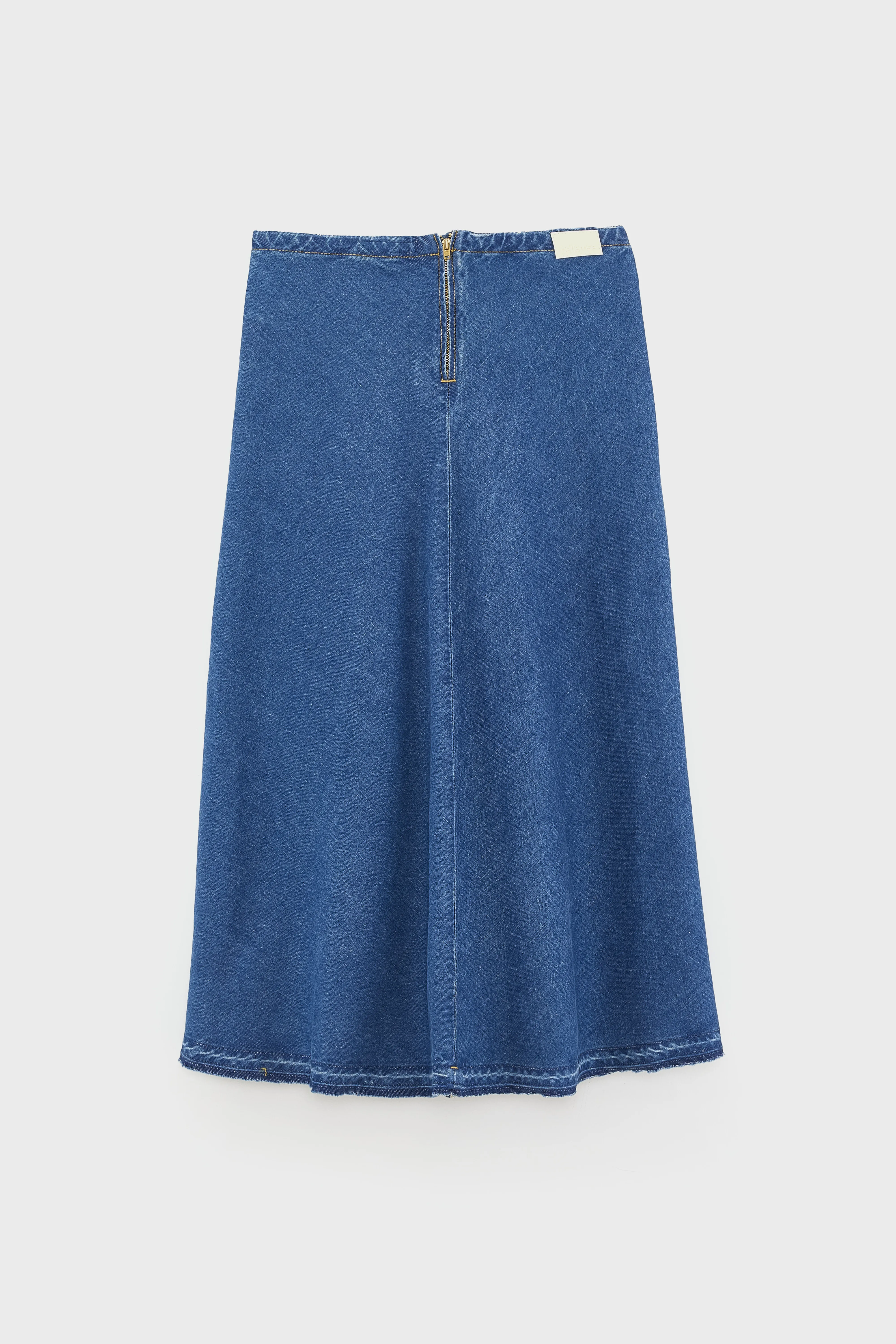 Phlox long denim skirt (261 / G / BLUE STONE) - Image 4