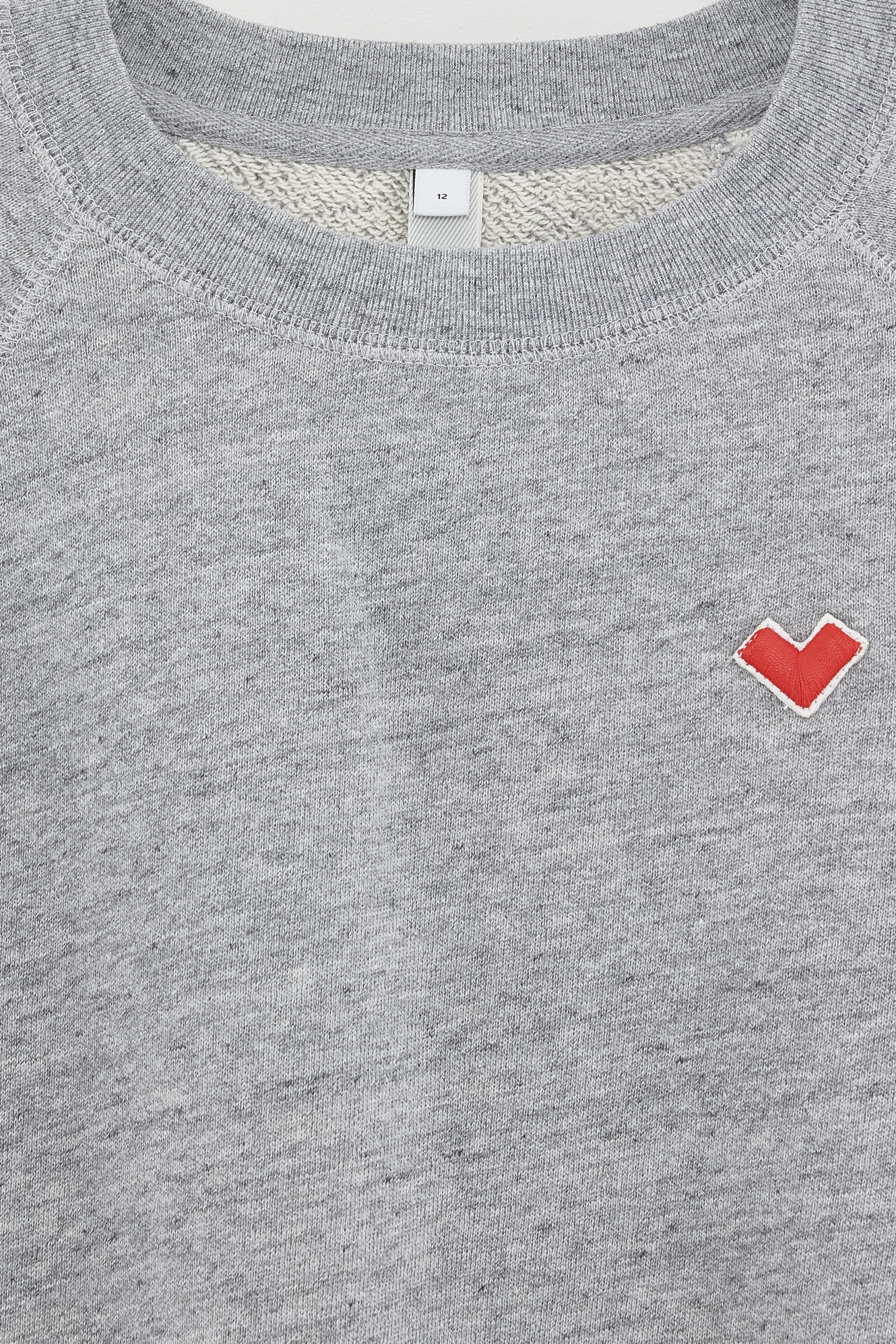Fanchi crewneck sweatshirt (261 / G / H. GREY) - Image 4