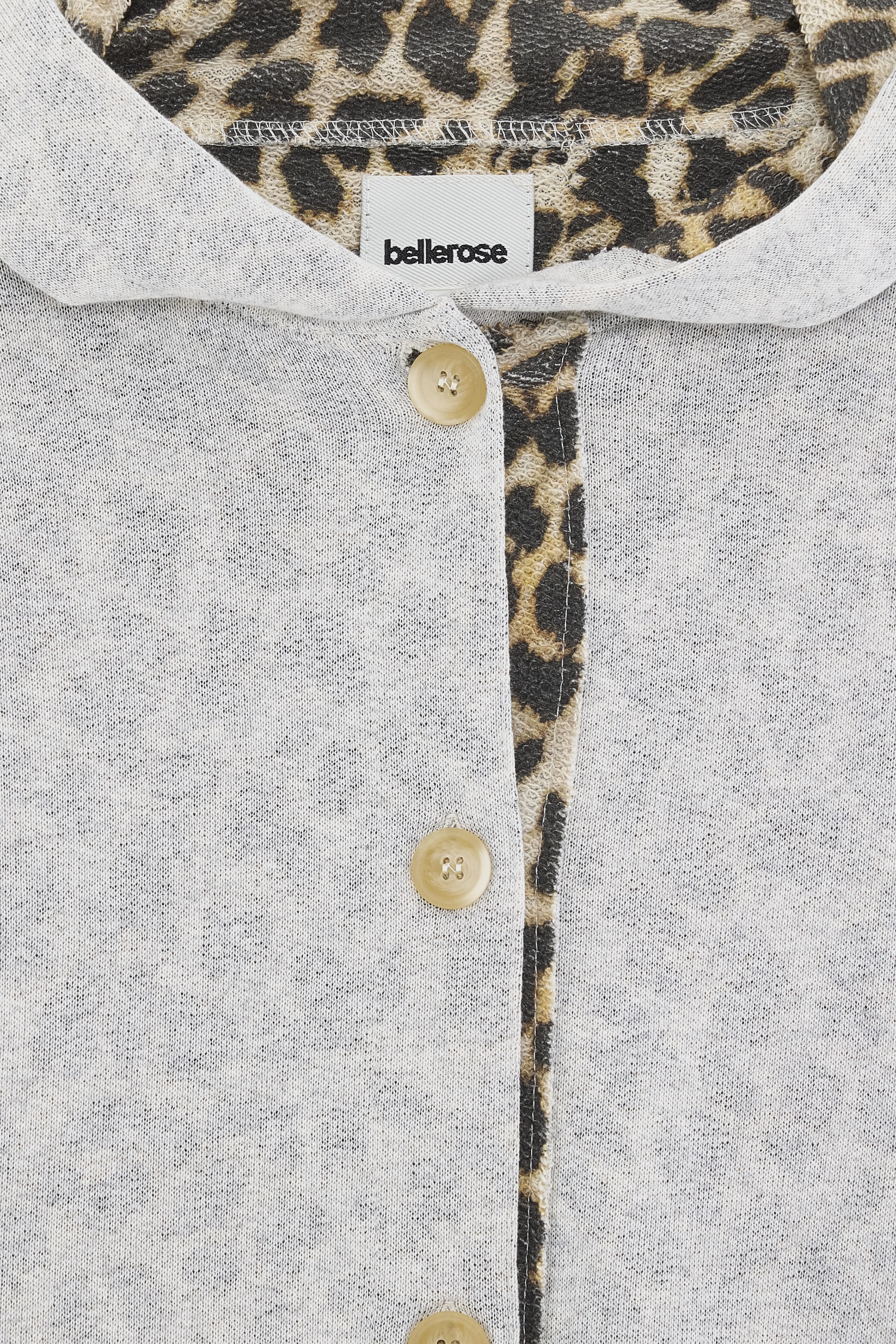 Fleya relaxed cardigan (261 / G / OYSTER) - Image 4