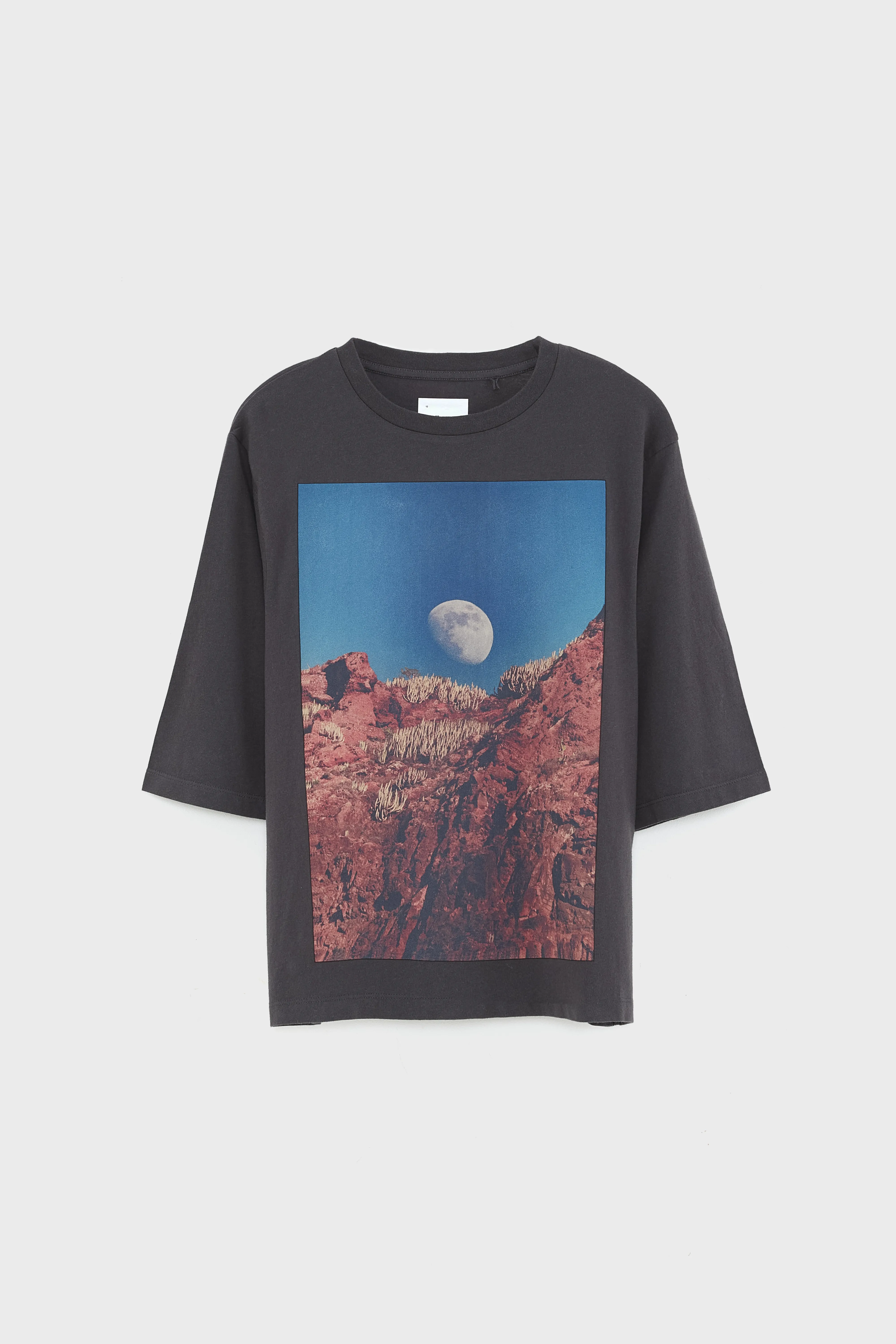 Asha boyfriend t-shirt (261 / G / BLACK SAND) - Image 3