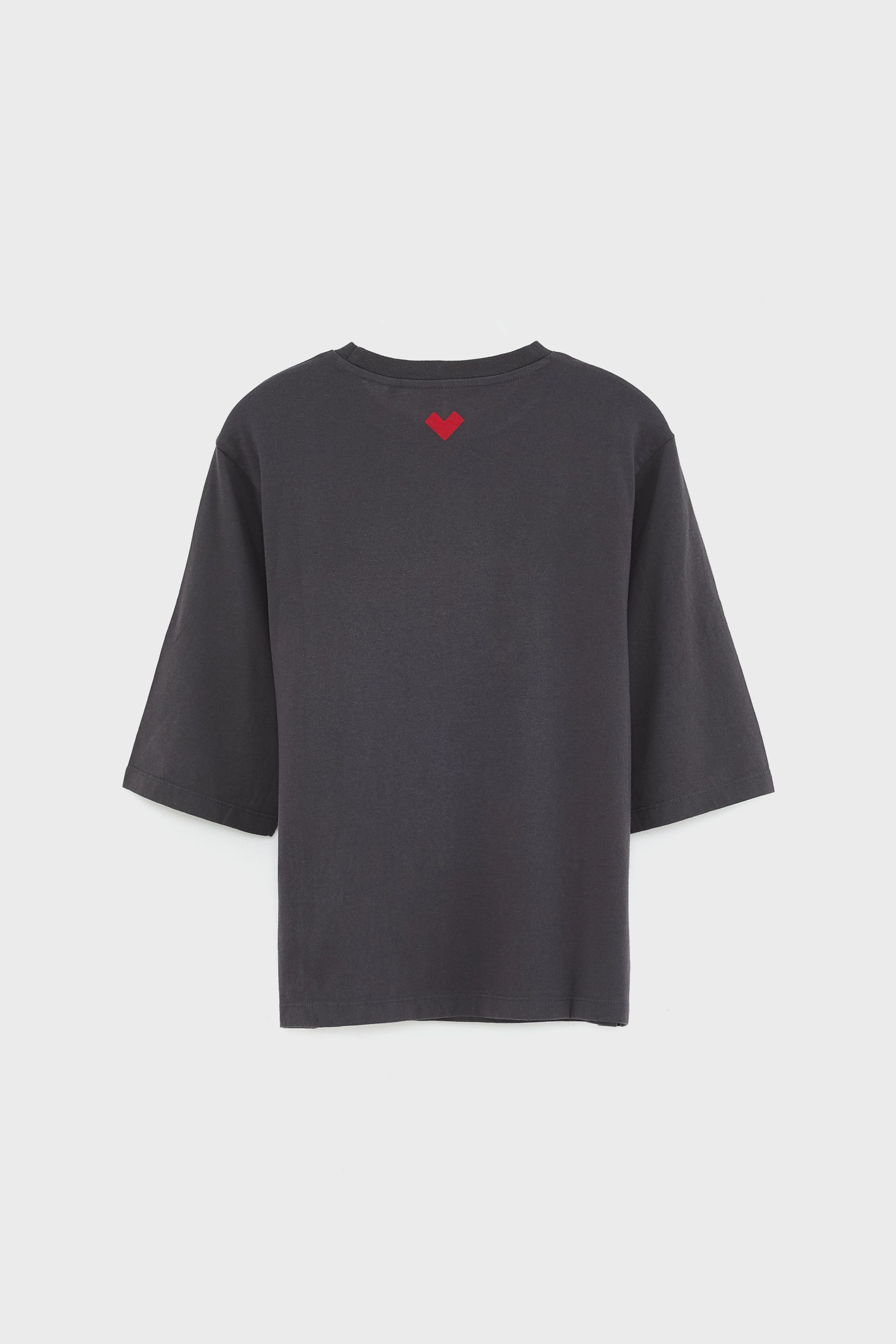 Asha boyfriend t-shirt (261 / G / BLACK SAND) - Image 4
