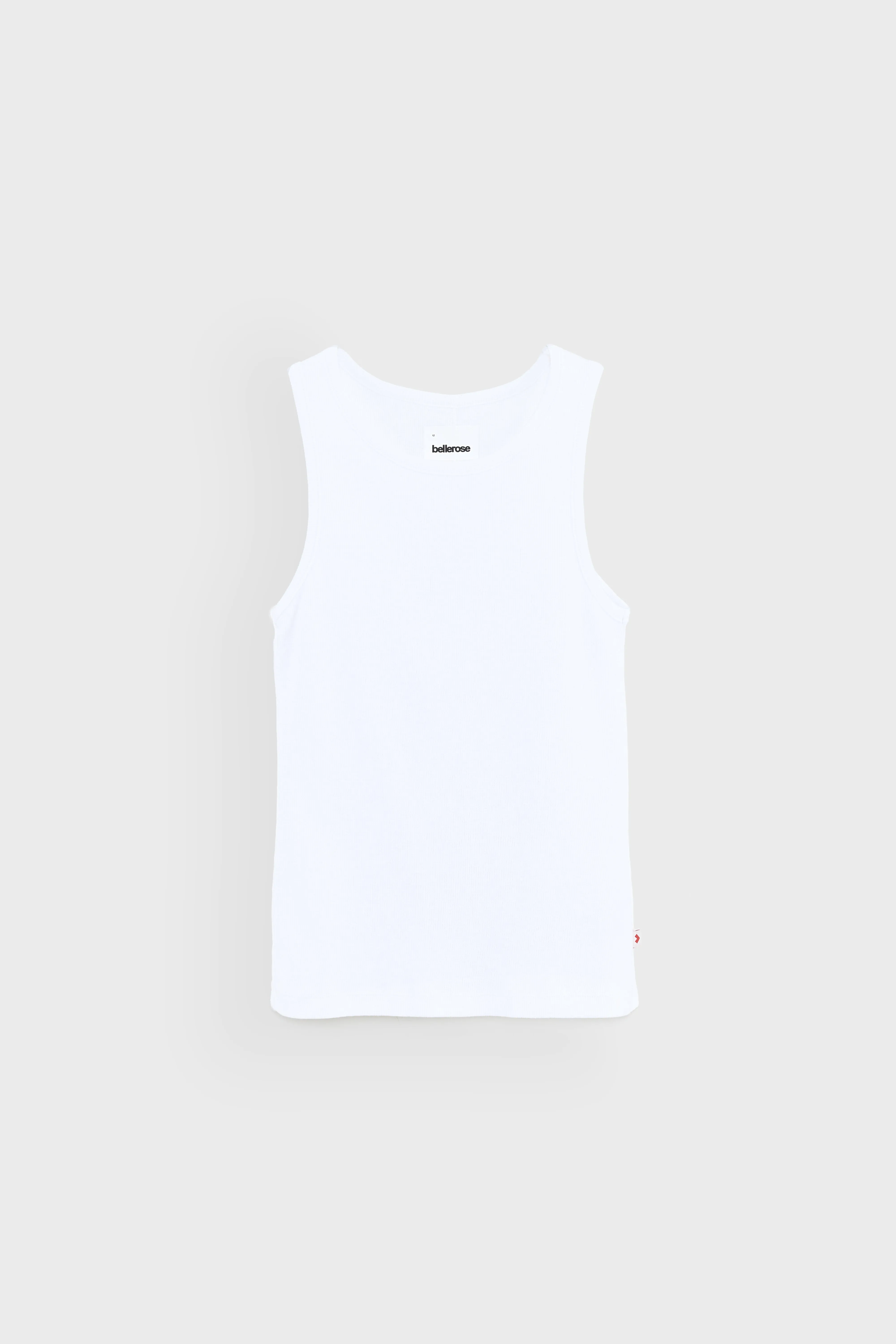 Fammy slim tank top (261 / G / WHITE) - Image 2