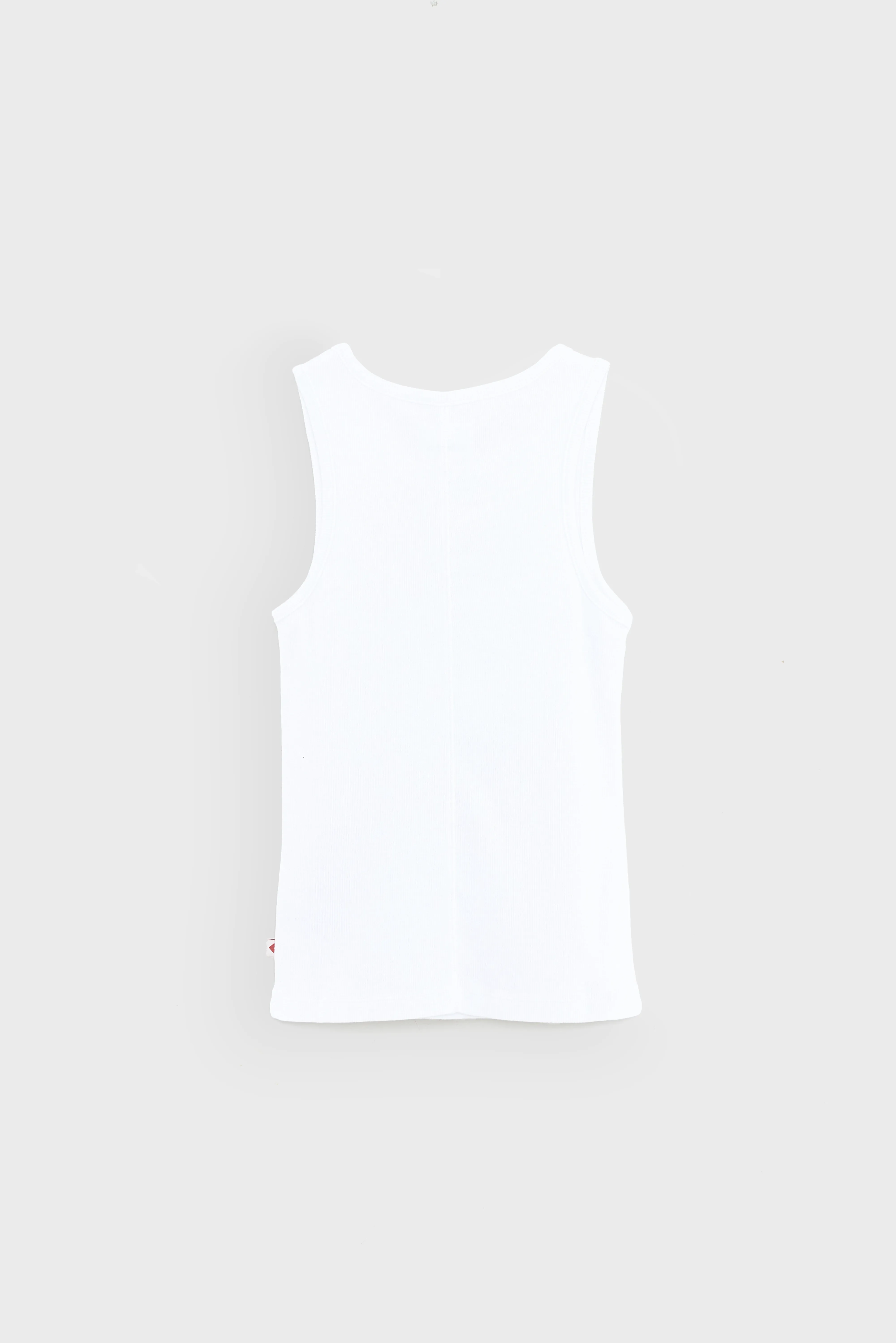 Fammy slim tank top (261 / G / WHITE) - Image 3