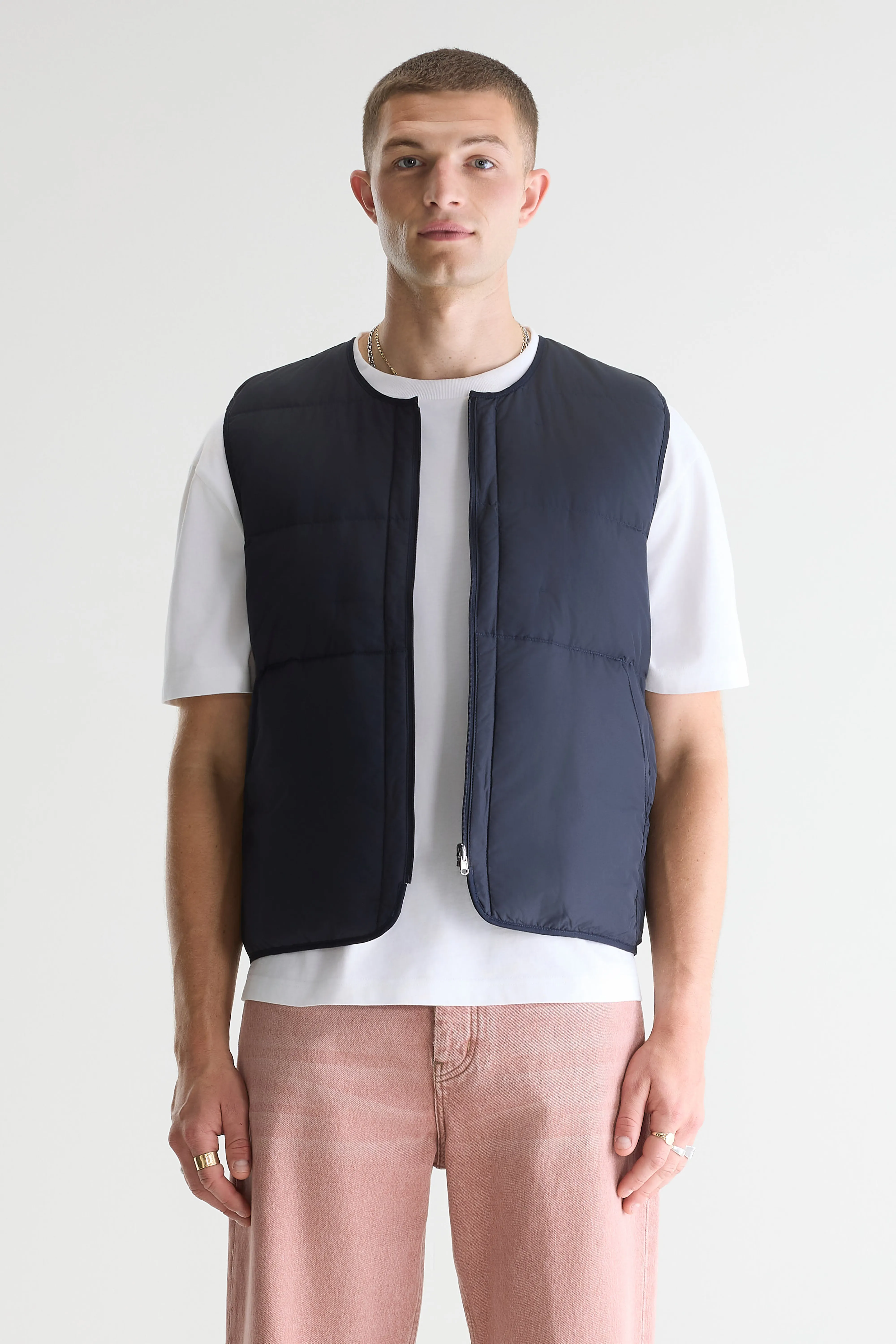 Hoch sleeveless navy bodywarmer (251 / M / NAVY) - Image 2