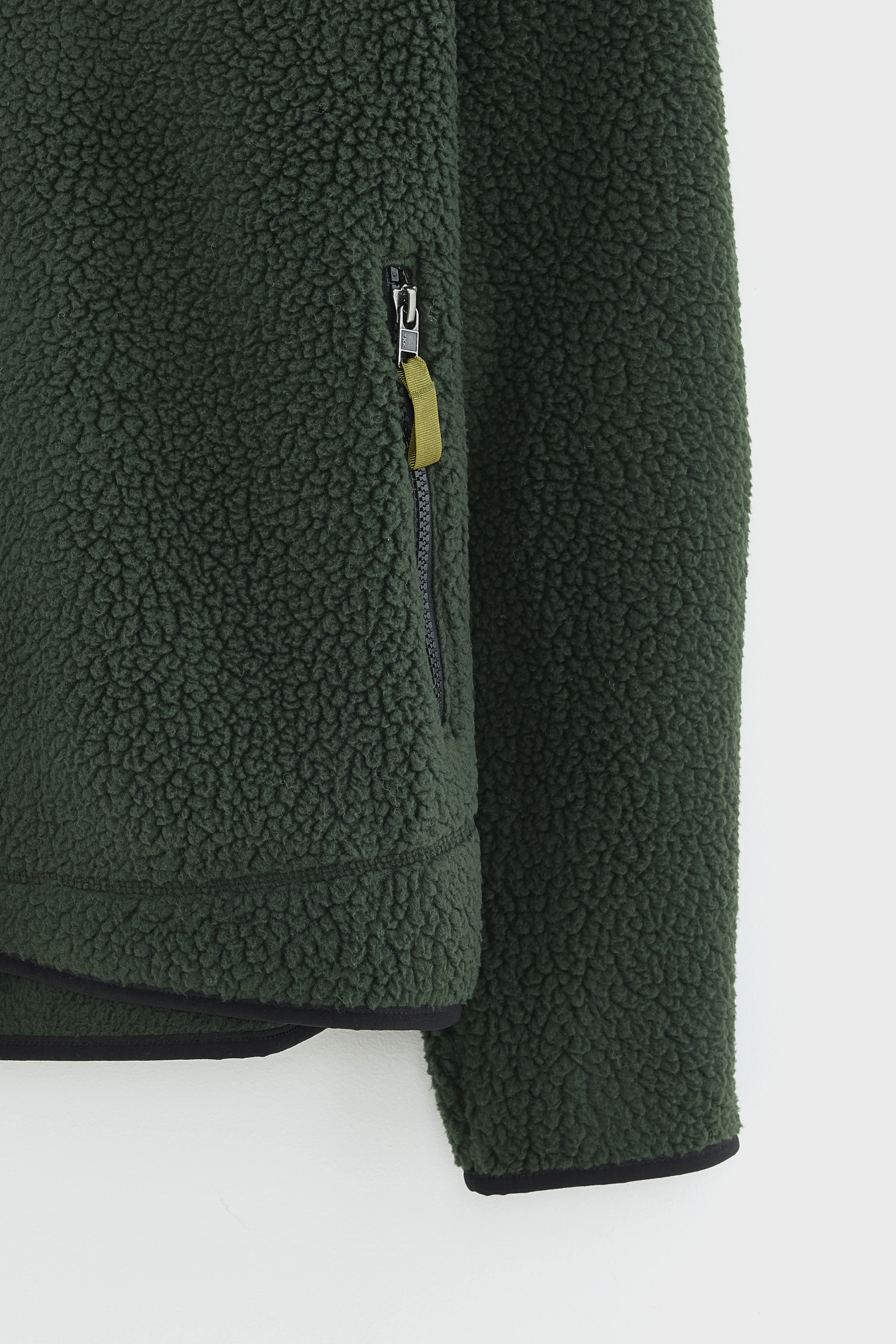 Men's Retro Pile Fleece Jacket (252 / M / GREEN) - Image 4