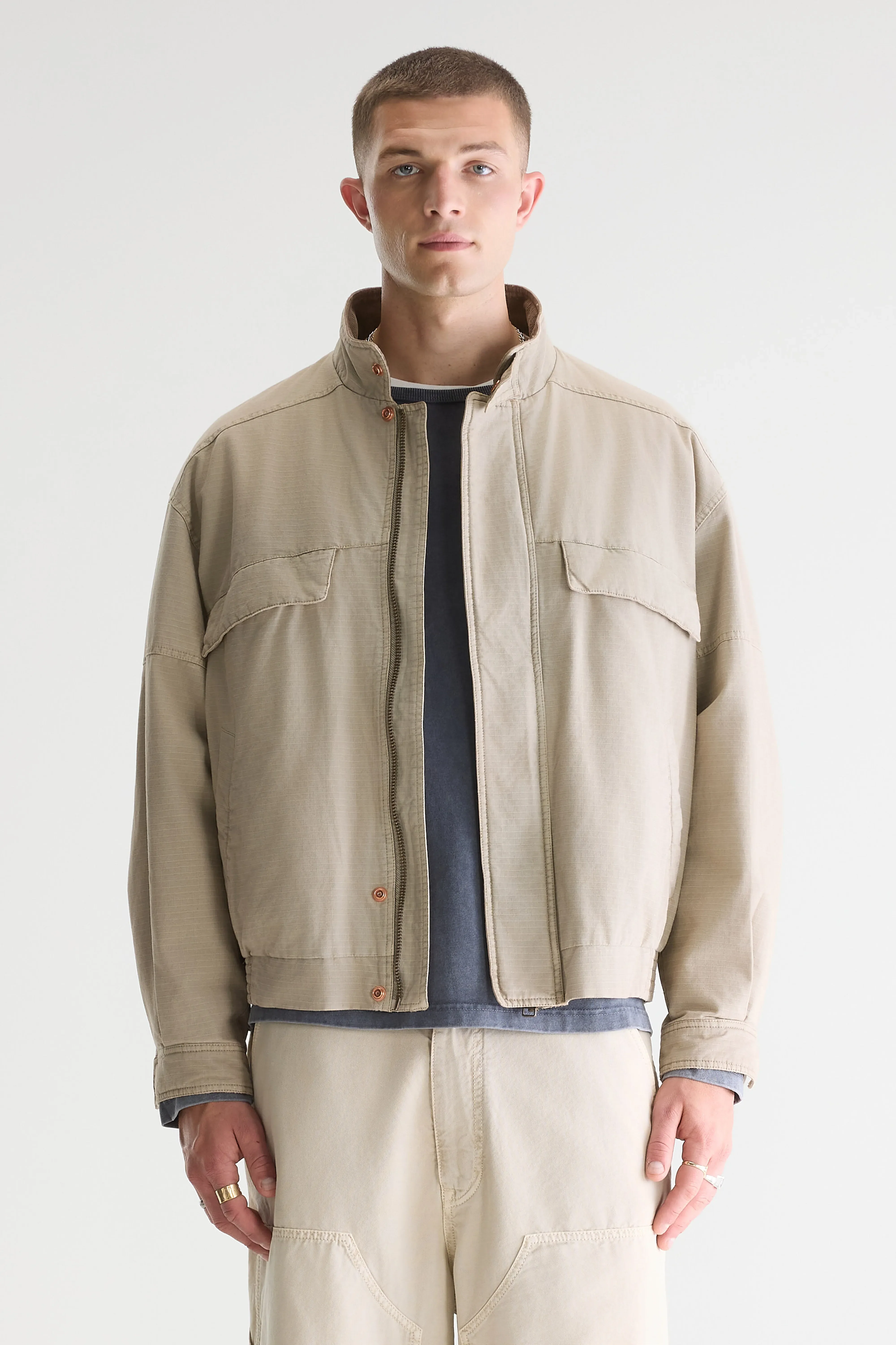 Jabon relaxed jacket  (261 / M / BONE) - Image 3