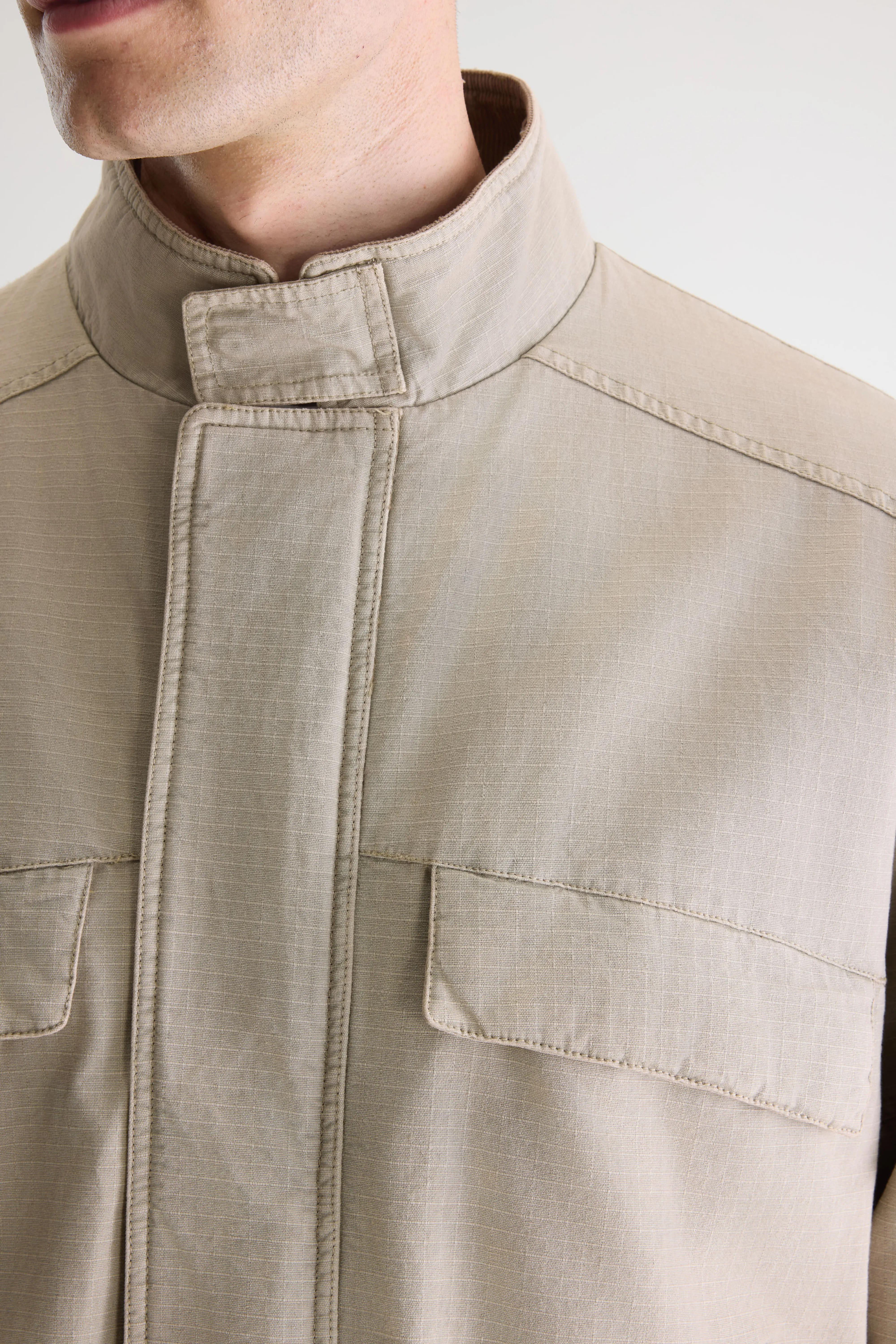 Jabon relaxed jacket  (261 / M / BONE) - Image 4