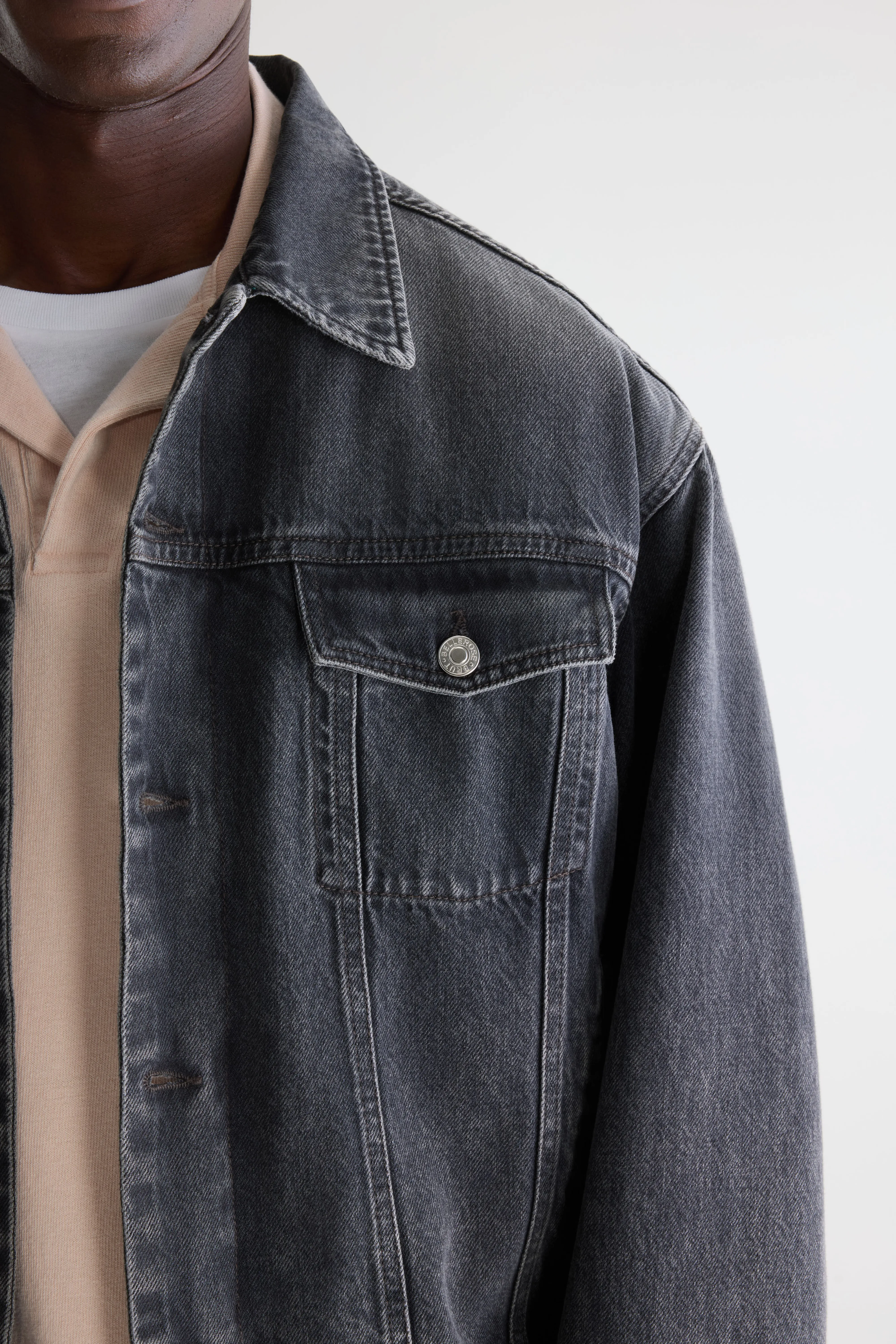 Poser denim jacket (261 / M / BLACK STONE) - Image 5
