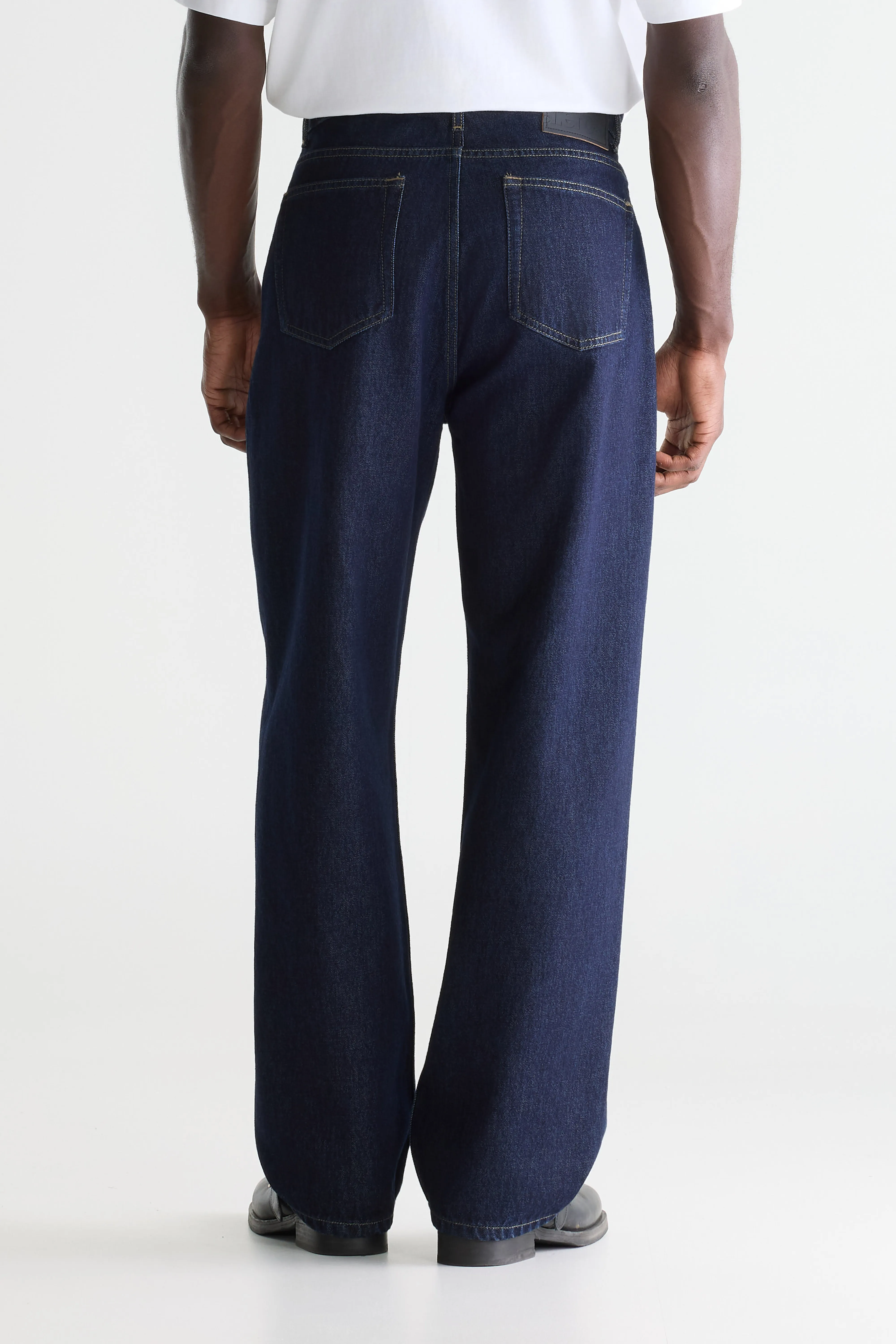Denim N. 08 - straight jeans (261 / M / BLUE RINSE) - Image 5