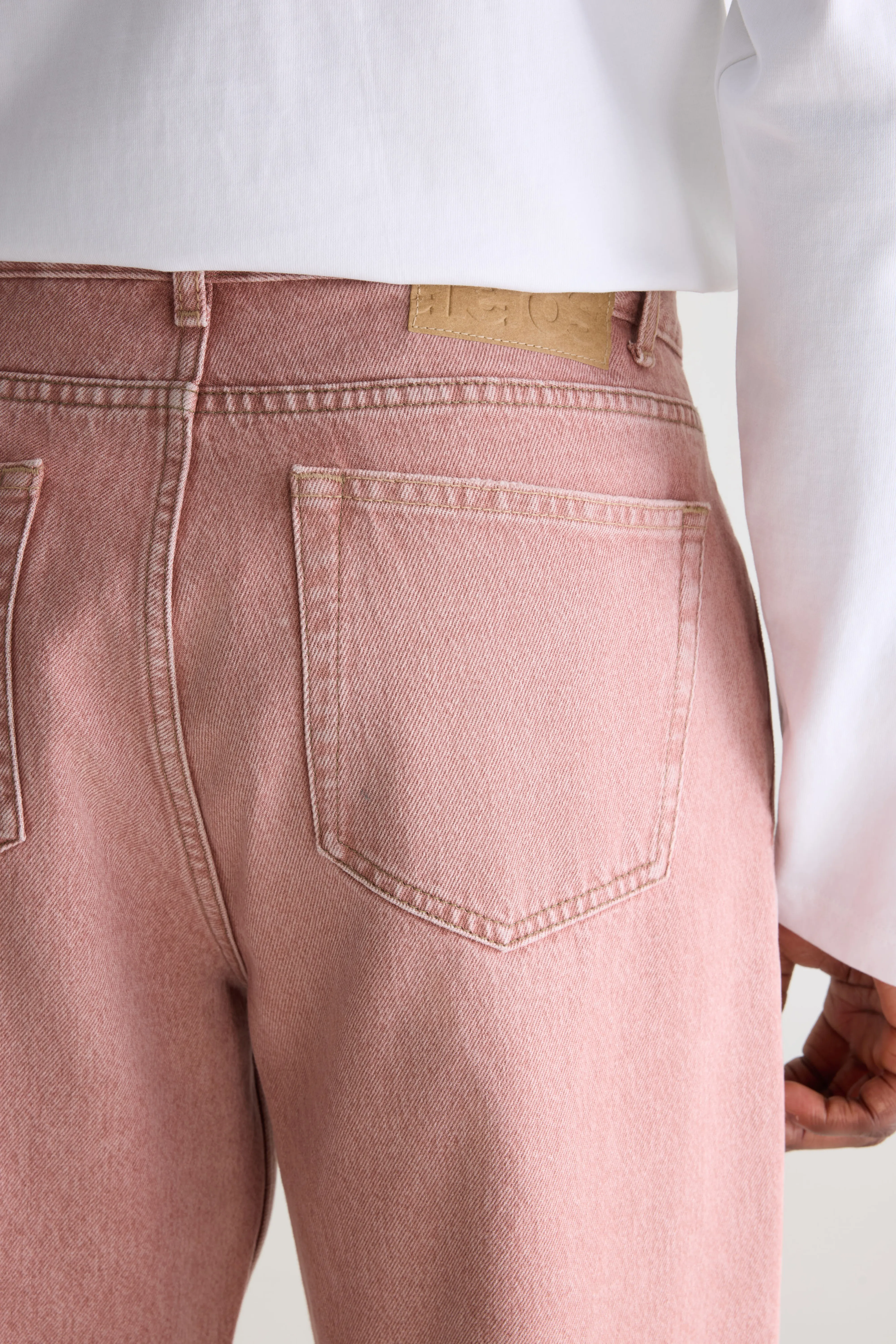 Denim N. 08 - straight jeans (261 / M / ROSEWOOD) - Image 7