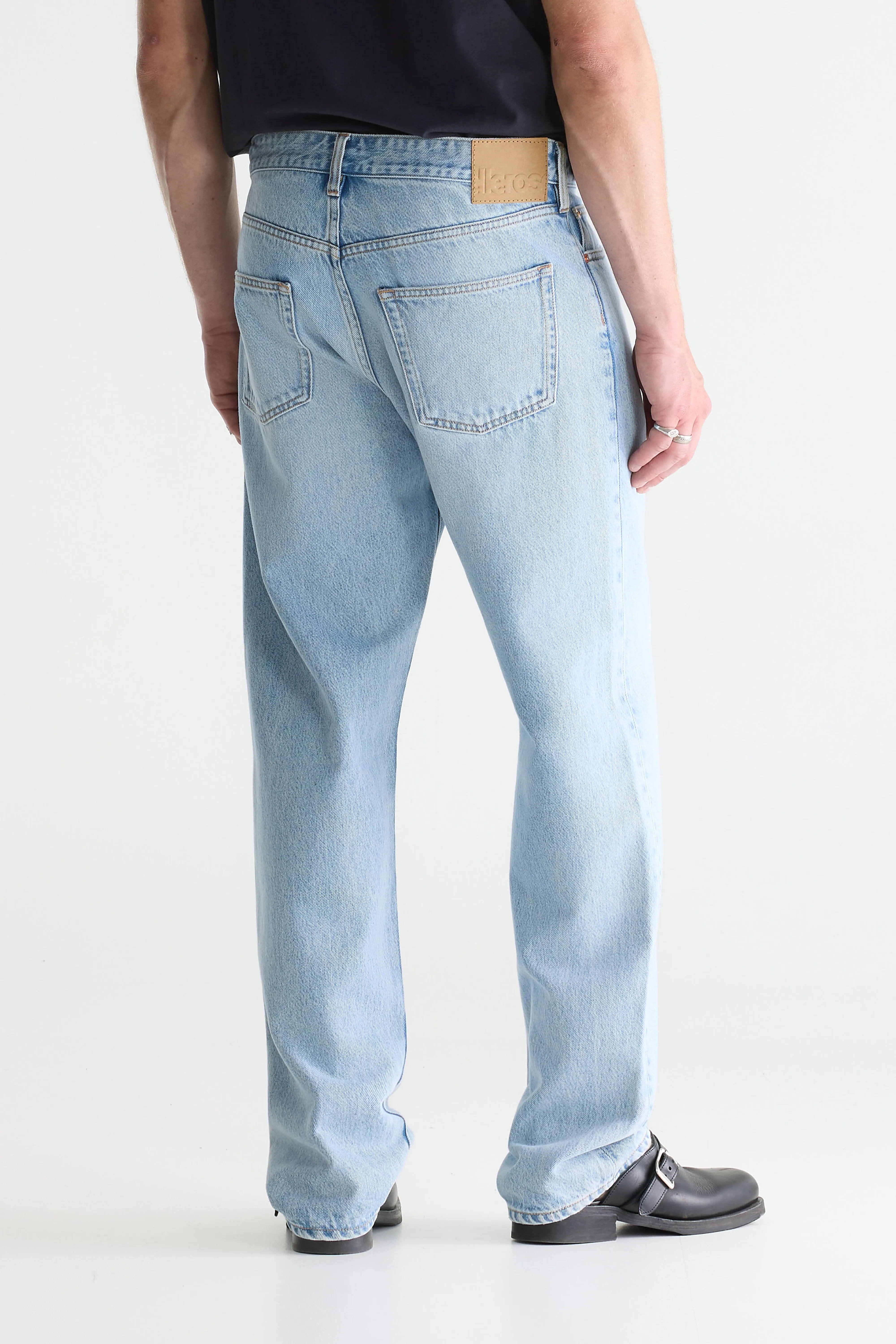 Denim N. 09 - straight jeans (261 / M / USED LT BLUE) - Image 5