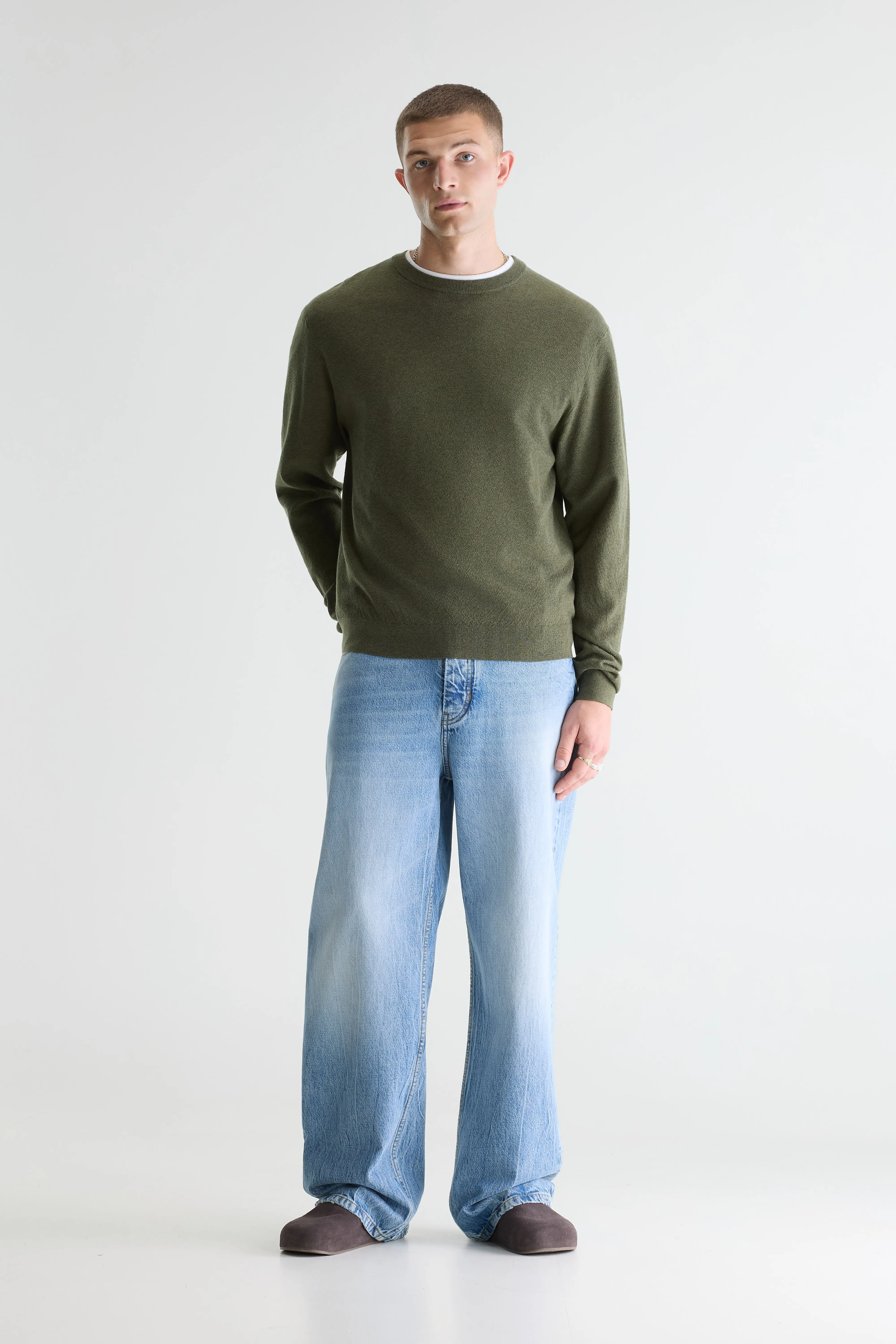 Alyc crewneck sweater (261 / M / JEEP) - Image 3