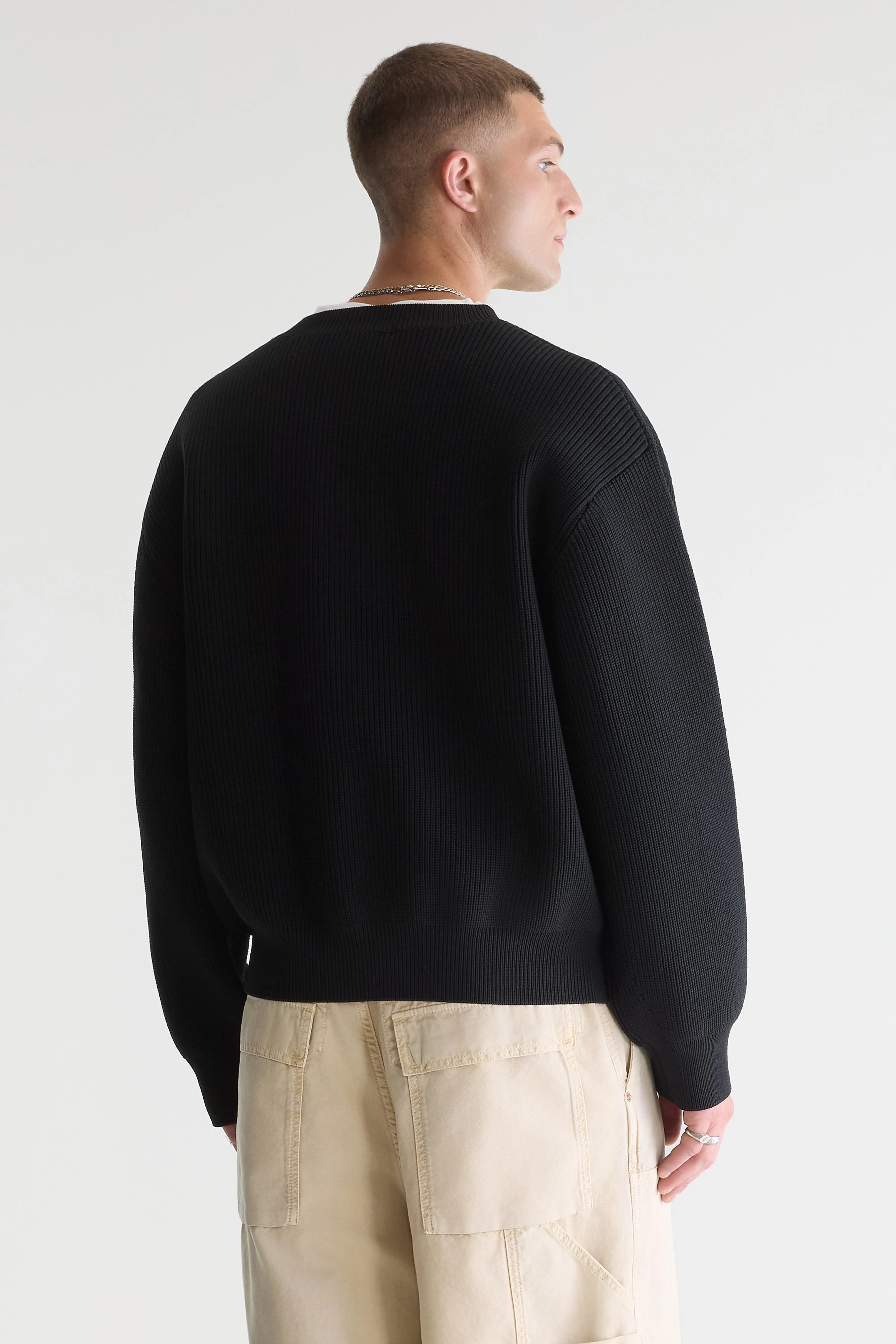 Alyes structured sweater (261 / M / BLACK) - Image 6