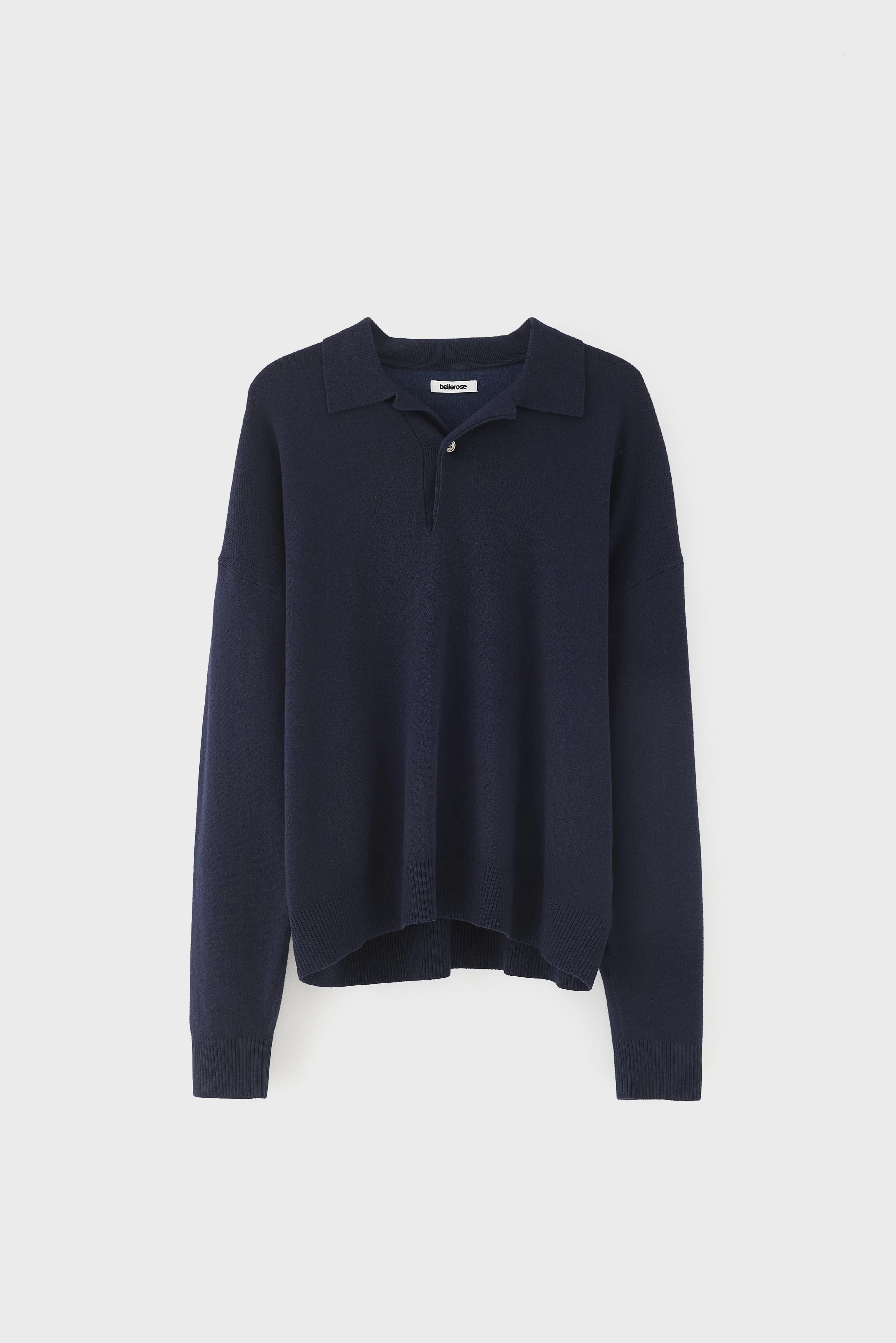 Geobo polo neck sweater (261 / M / NAVY) - Image 7