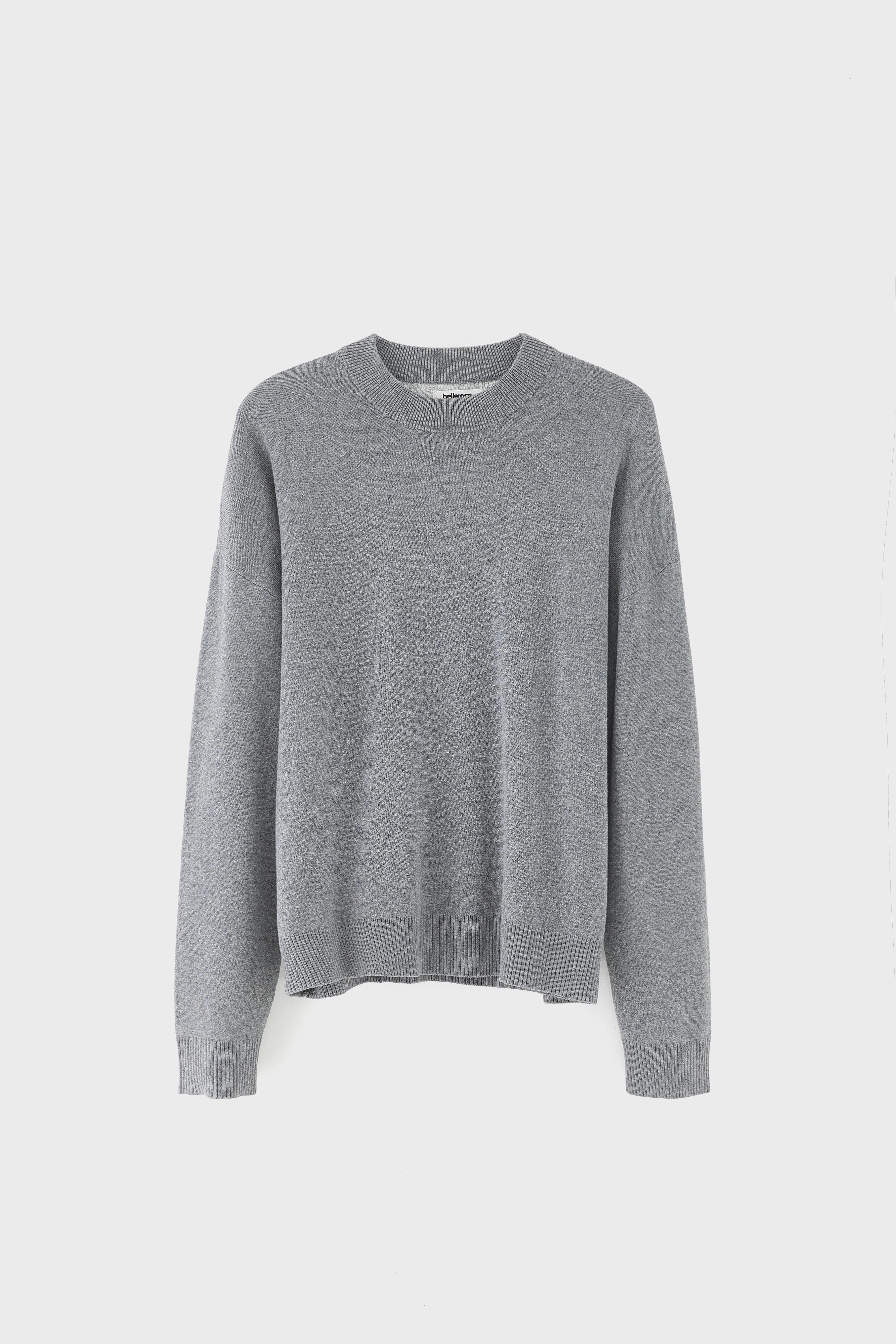 Geolem crewneck sweater (261 / M / MID GREY) - Image 7