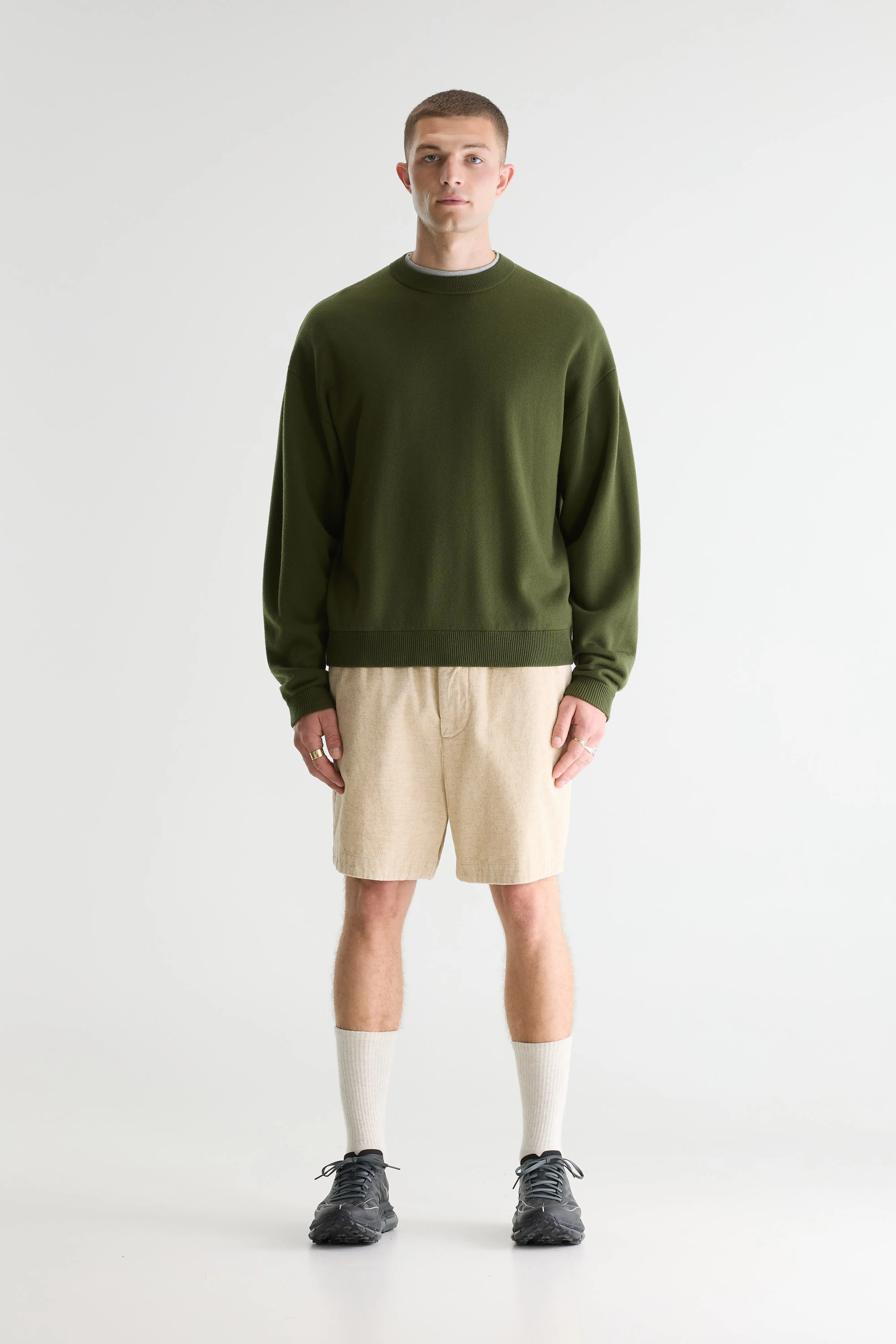 Siamo crewneck sweater (261 / M / MILITARY) - Image 3