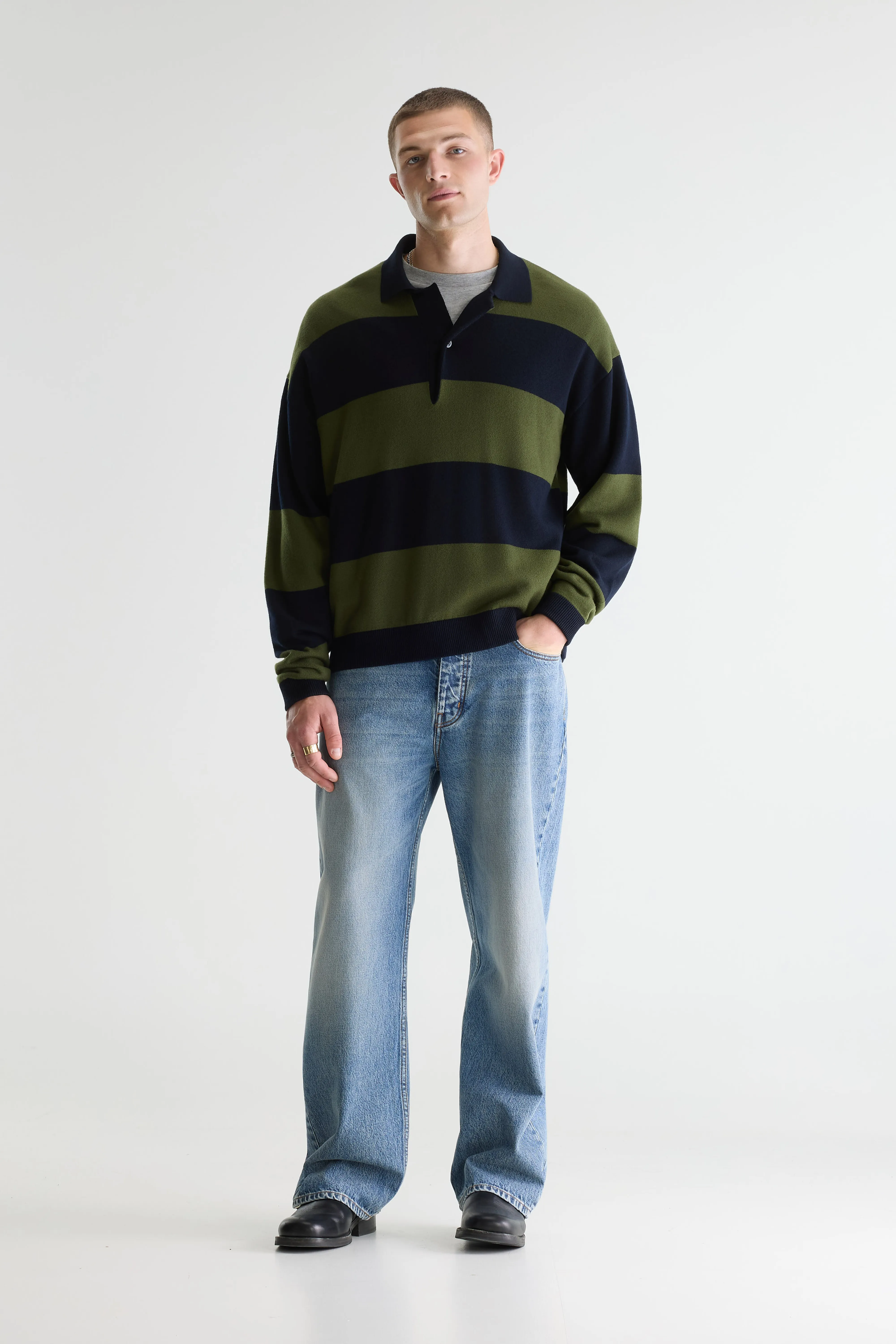 Siaze striped polo (261 / M / STRIPE B) - Image 3