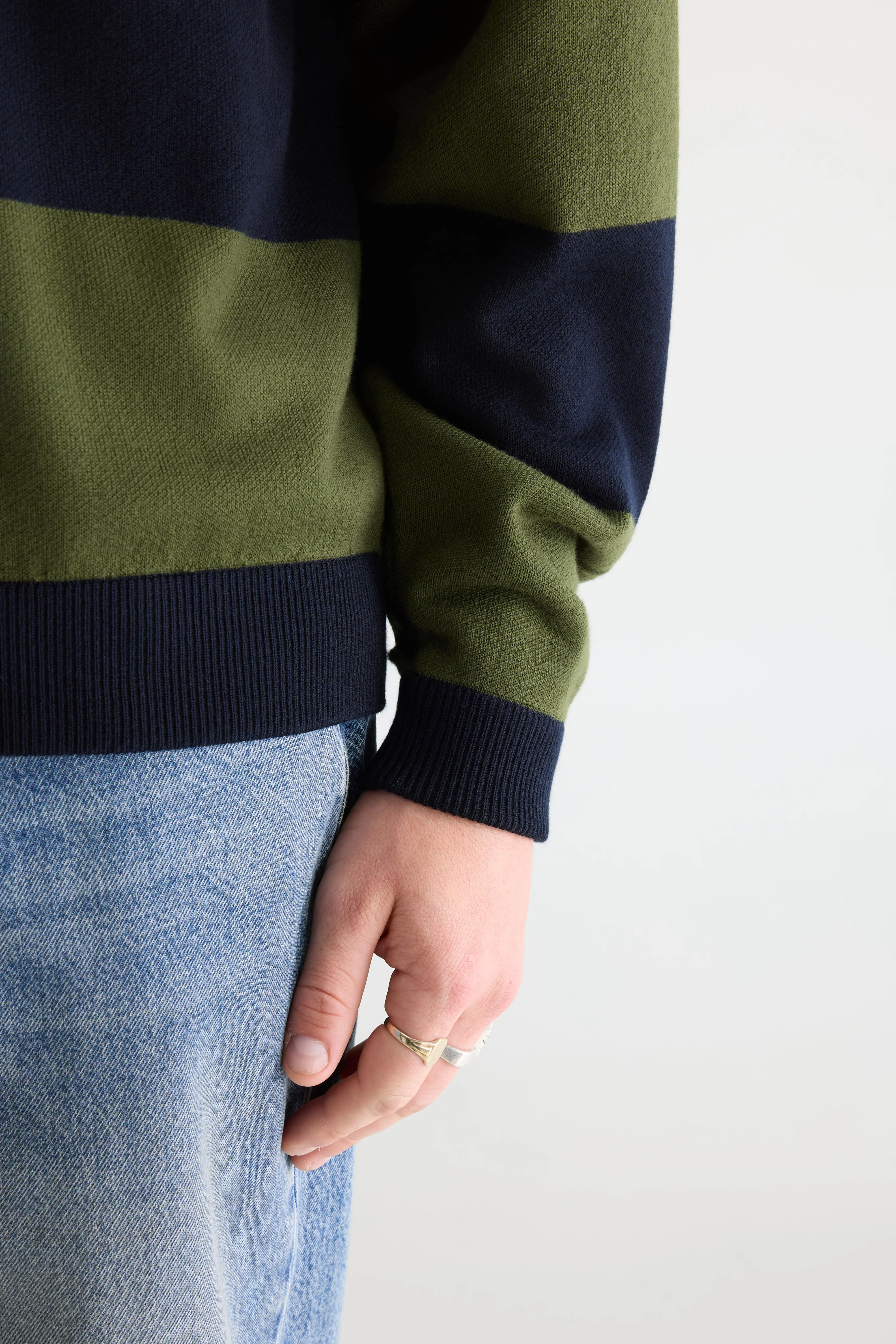 Siaze striped polo (261 / M / STRIPE B) - Image 4