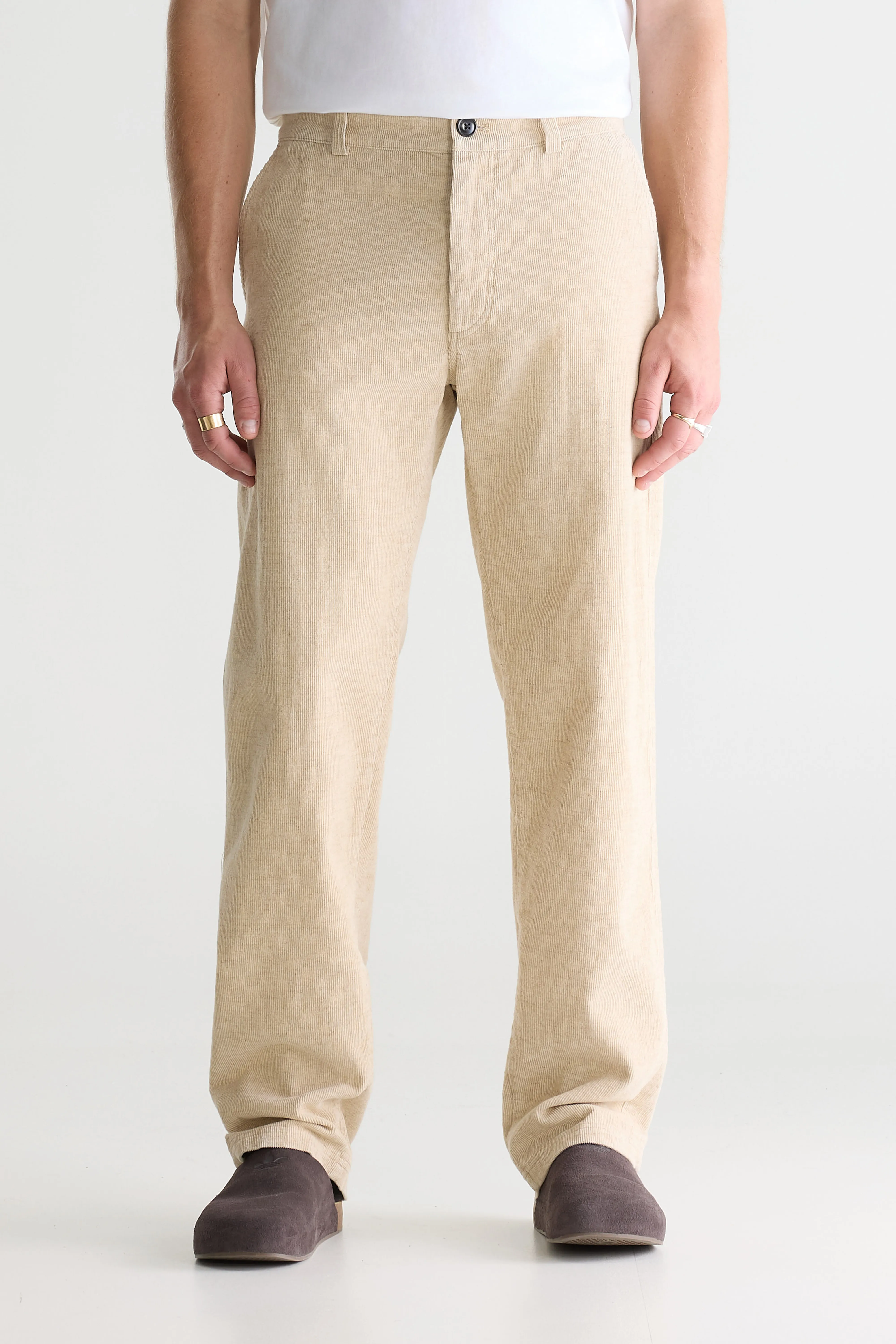 Jagger corduroy chino trousers (261 / M / CALCAIRE) - Image 3