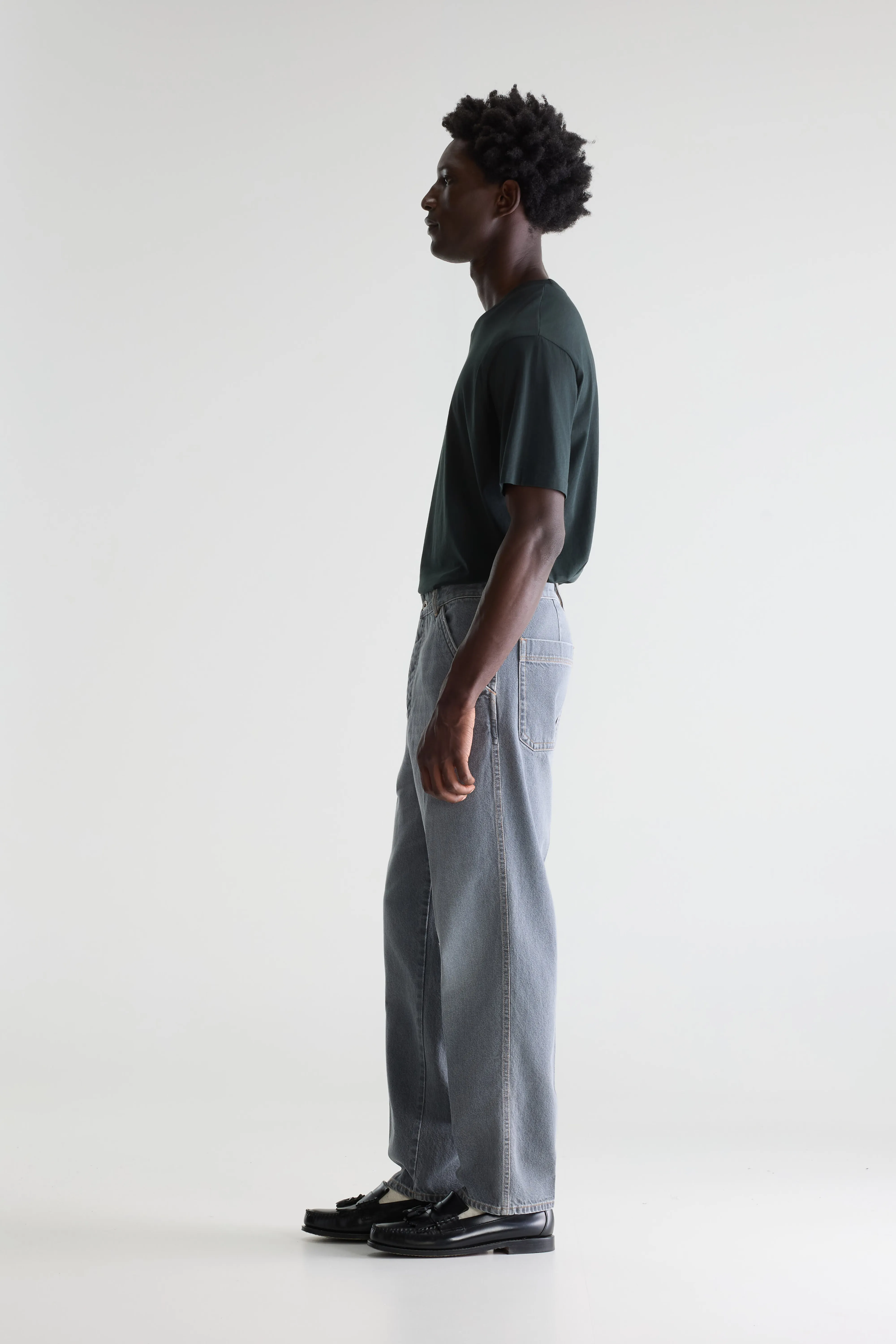 Prior relaxed trousers (261 / M / USED GREY) - Image 4