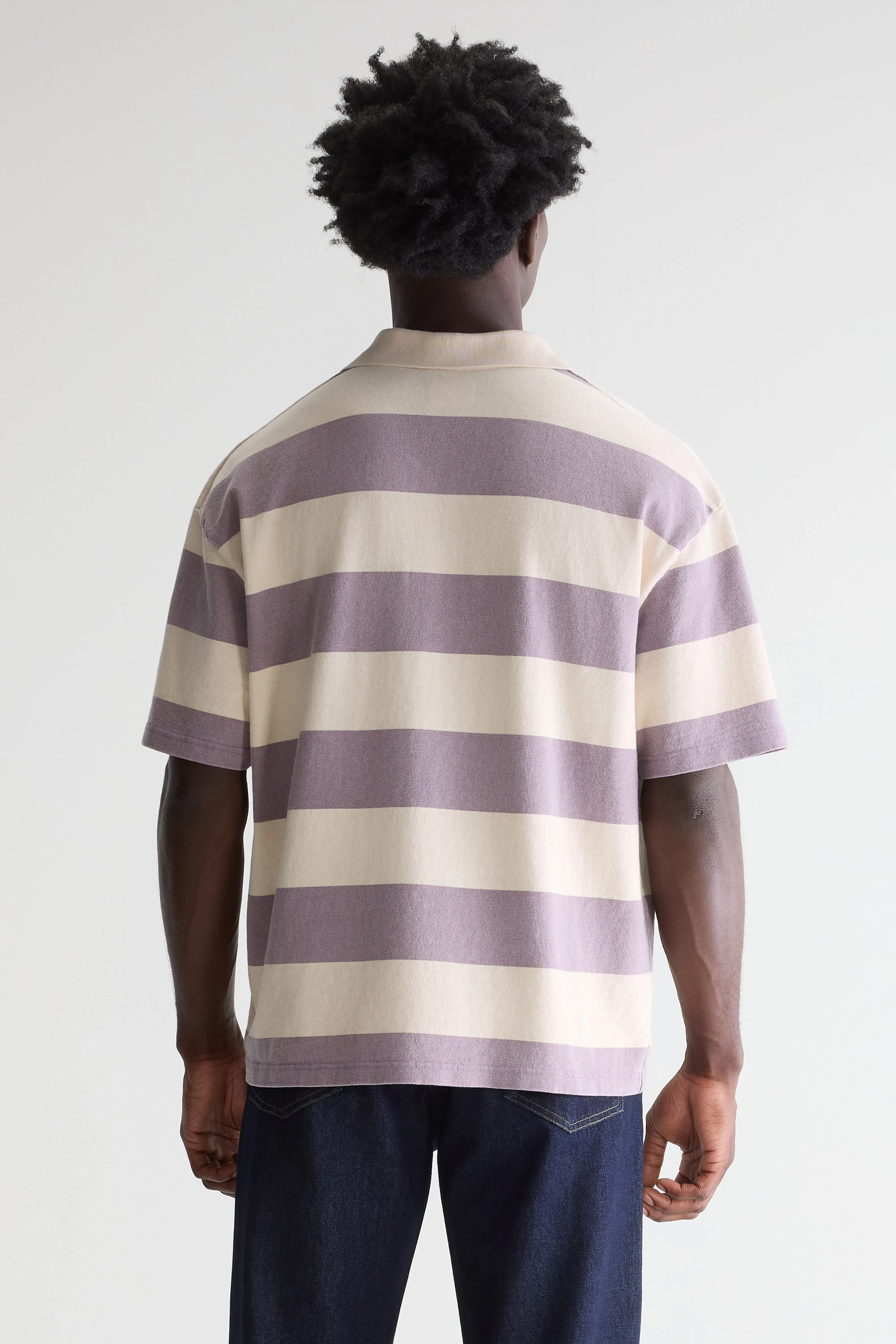 Forst short-sleeve polo (261 / M / STRIPE D) - Image 5
