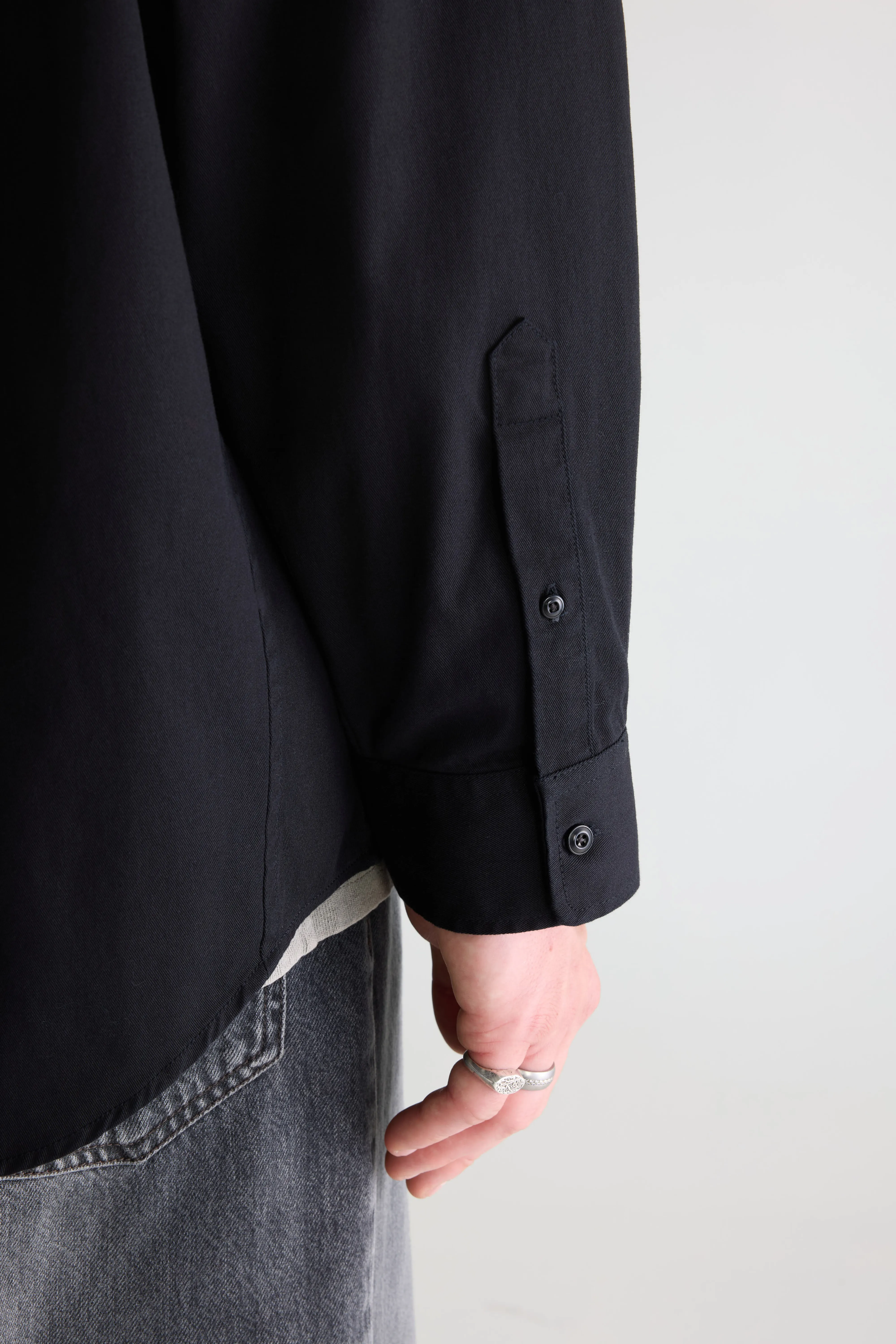 Ficus heavyweight shirt (261 / M / BLACK) - Image 5