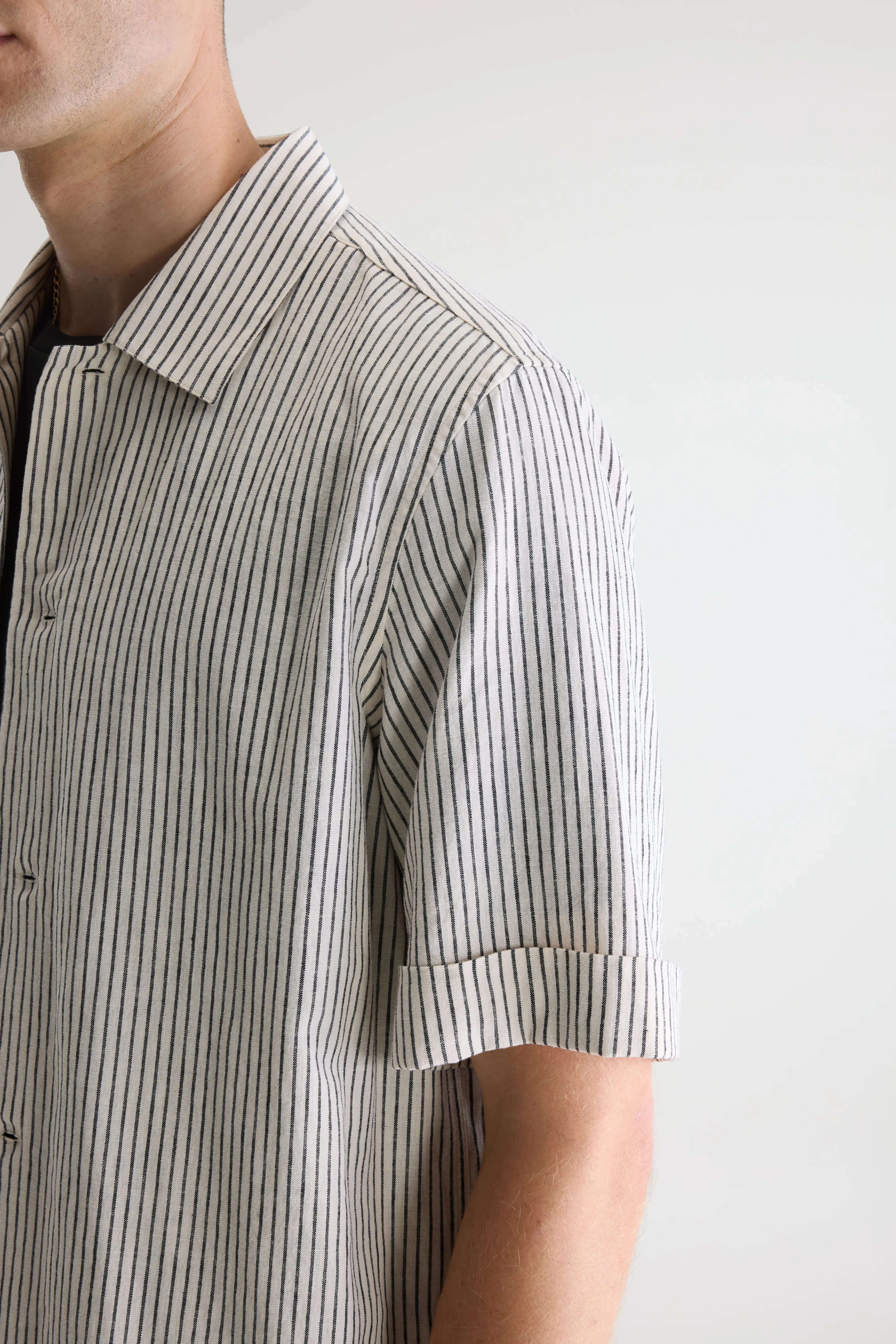 Flint striped shirt (261 / M / STRIPE A) - Image 5