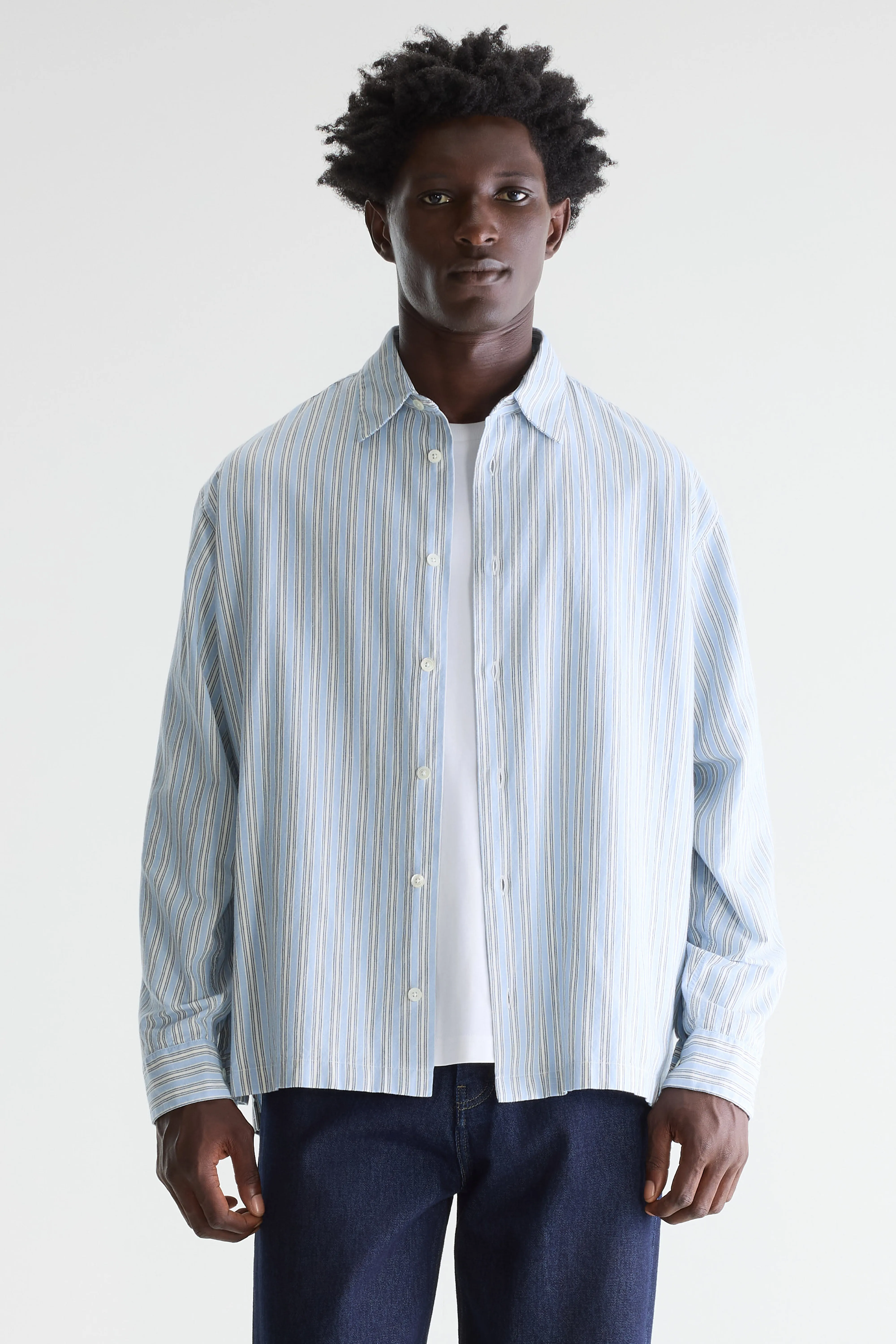 Flip striped shirt (261 / M / STRIPE B) - Image 2