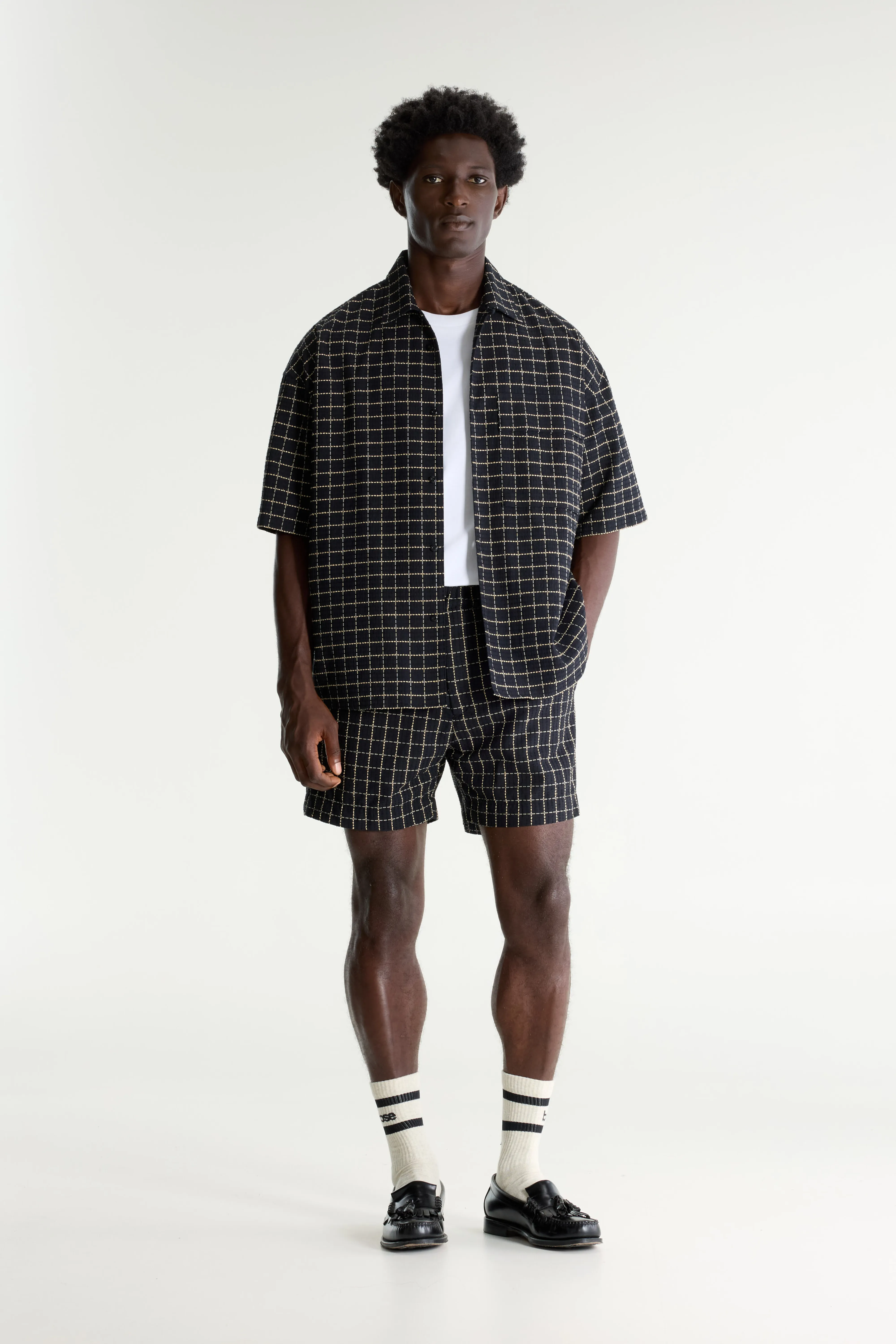 Prime short-sleeve shirt (261 / M / CHECK A) - Image 6