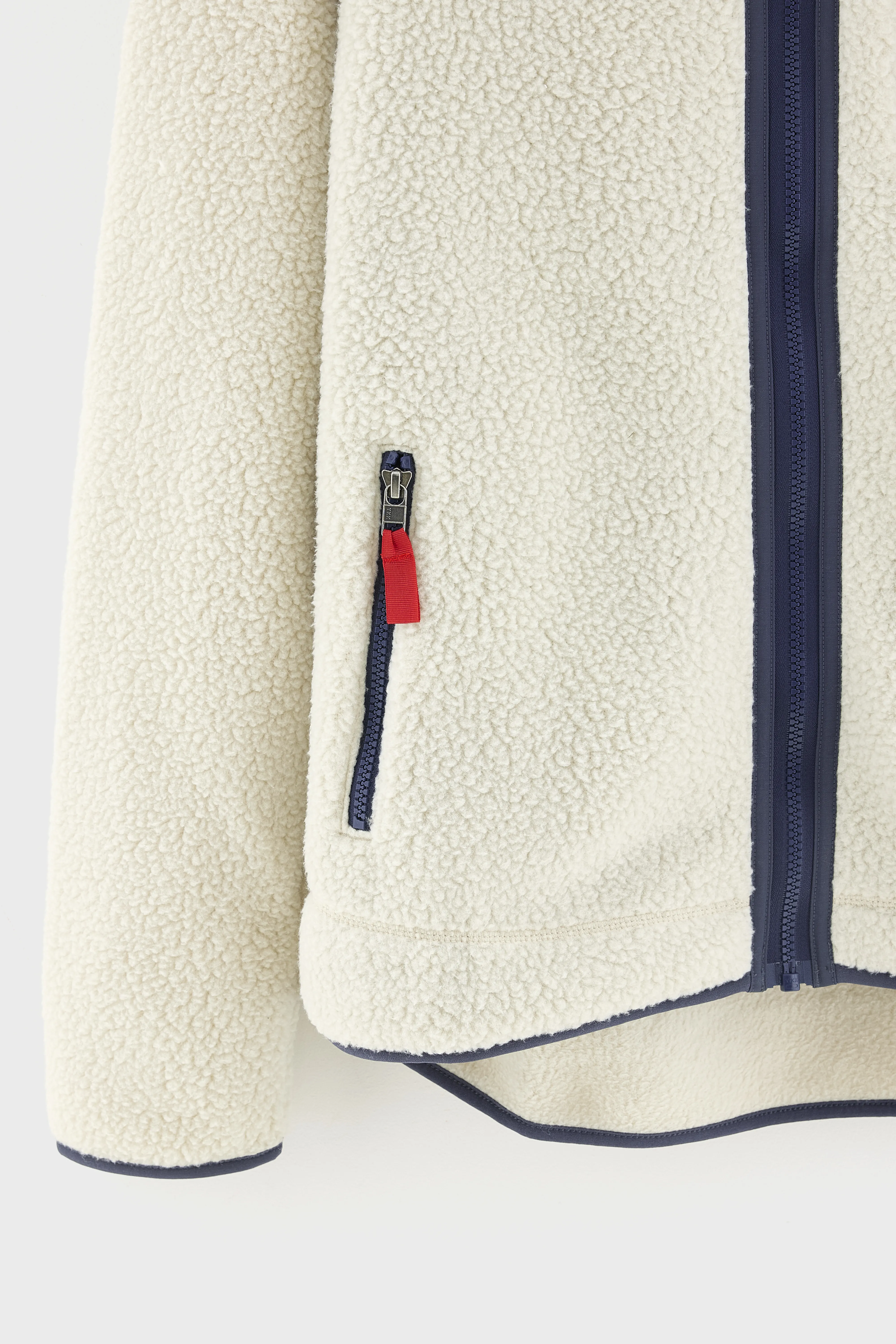 Men's Retro Pile Fleece Jacket (252 / M / BEIGE) - Image 5
