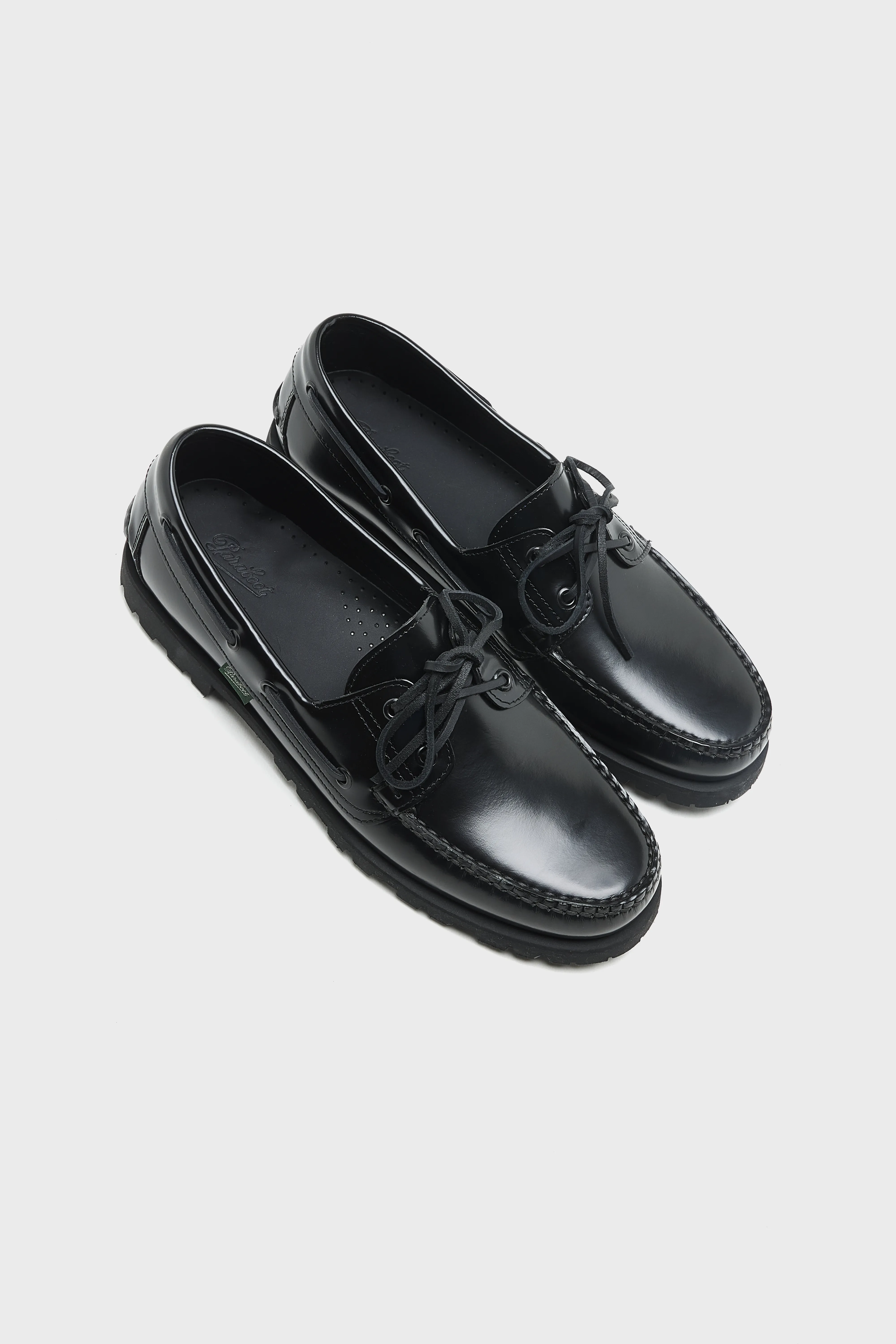 Malo Boat Shoes for Men (261 / M / BLACK) - Image 7