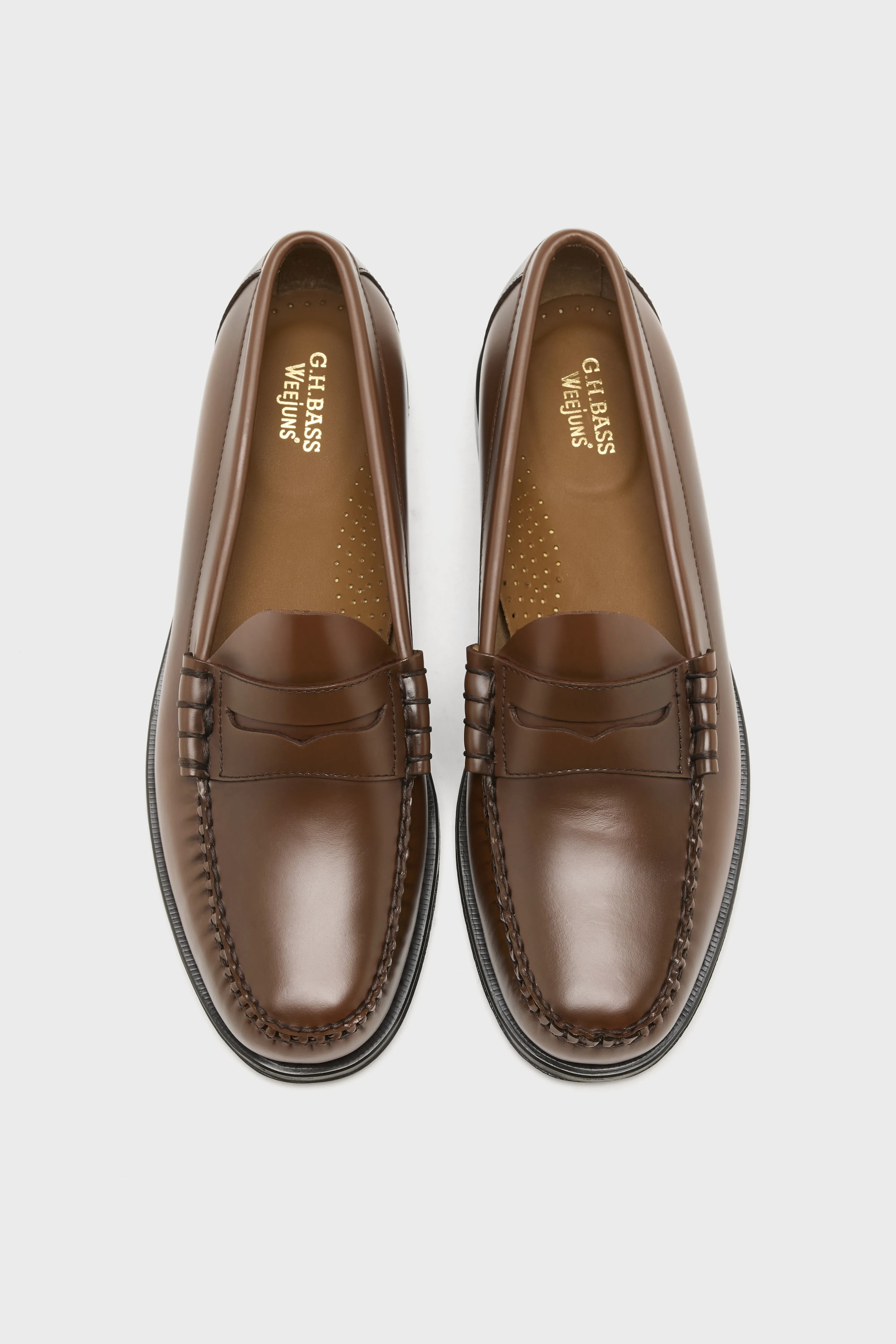 Weejuns Larson Penny Loafers for Men (251 / M / BROWN) - Image 4