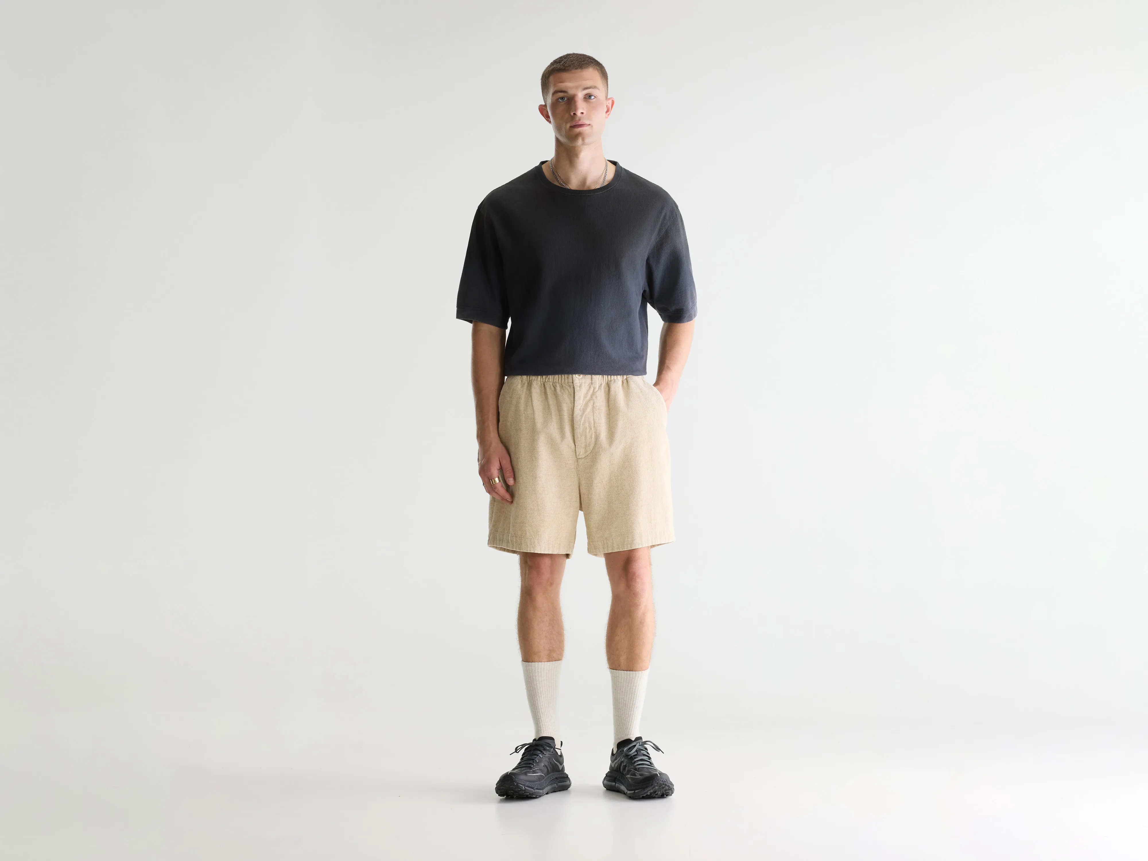 Jug loose shorts (261 / M / CALCAIRE)