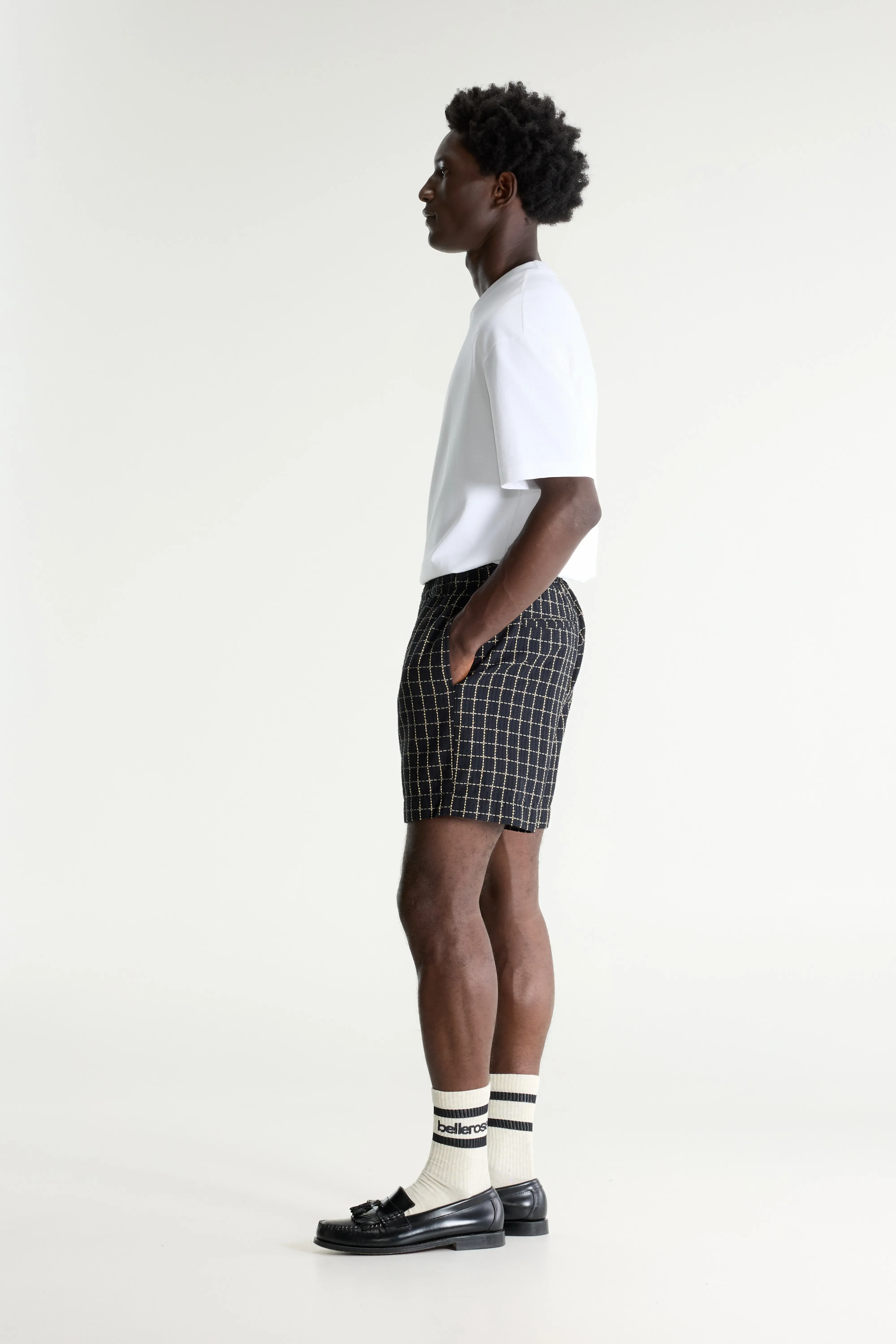 Shawt checkered shorts (261 / M / CHECK A) - Image 4
