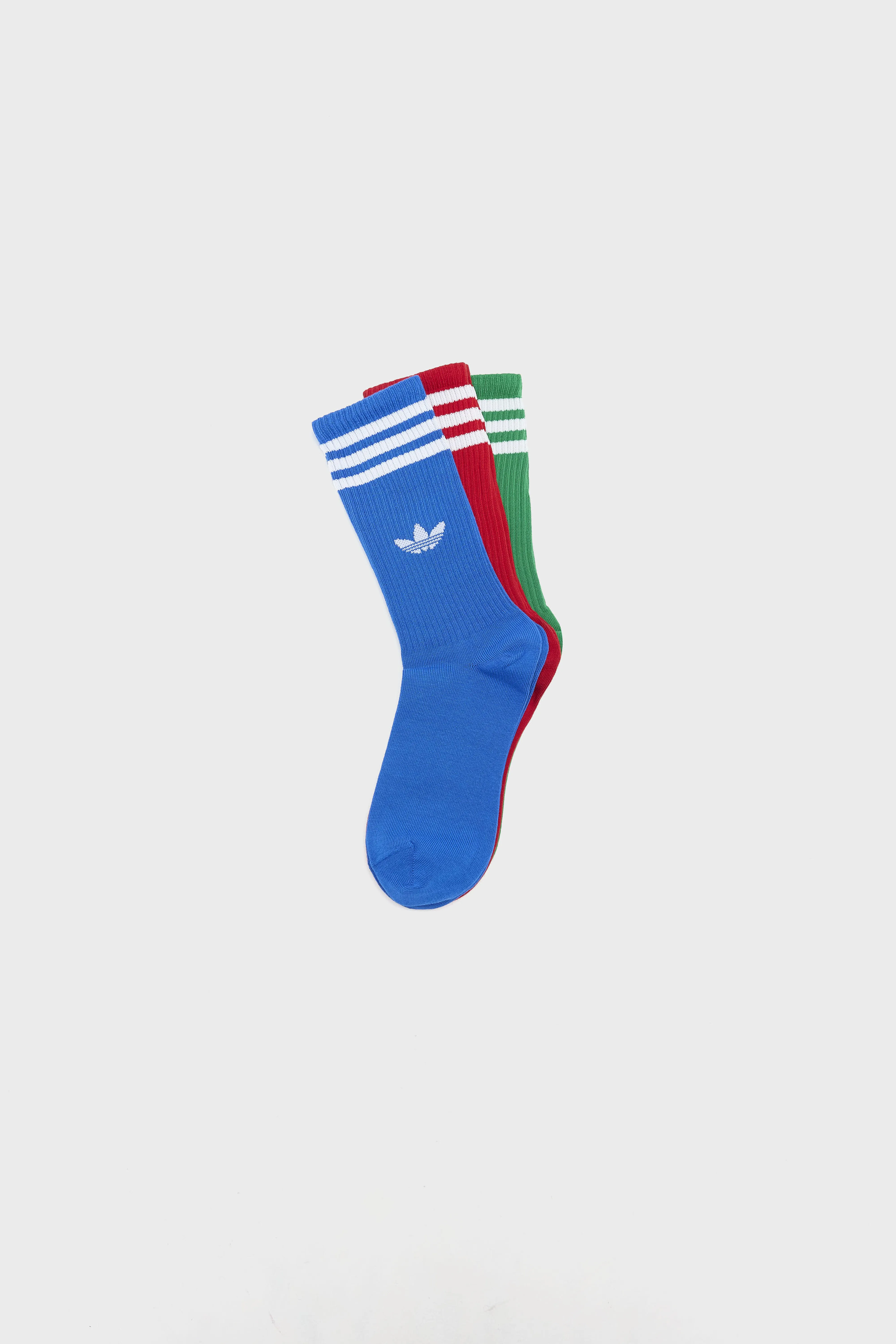 3-Stripes High Crew Socks for Men  (261 / M / MULTICOLOR) - Image 2