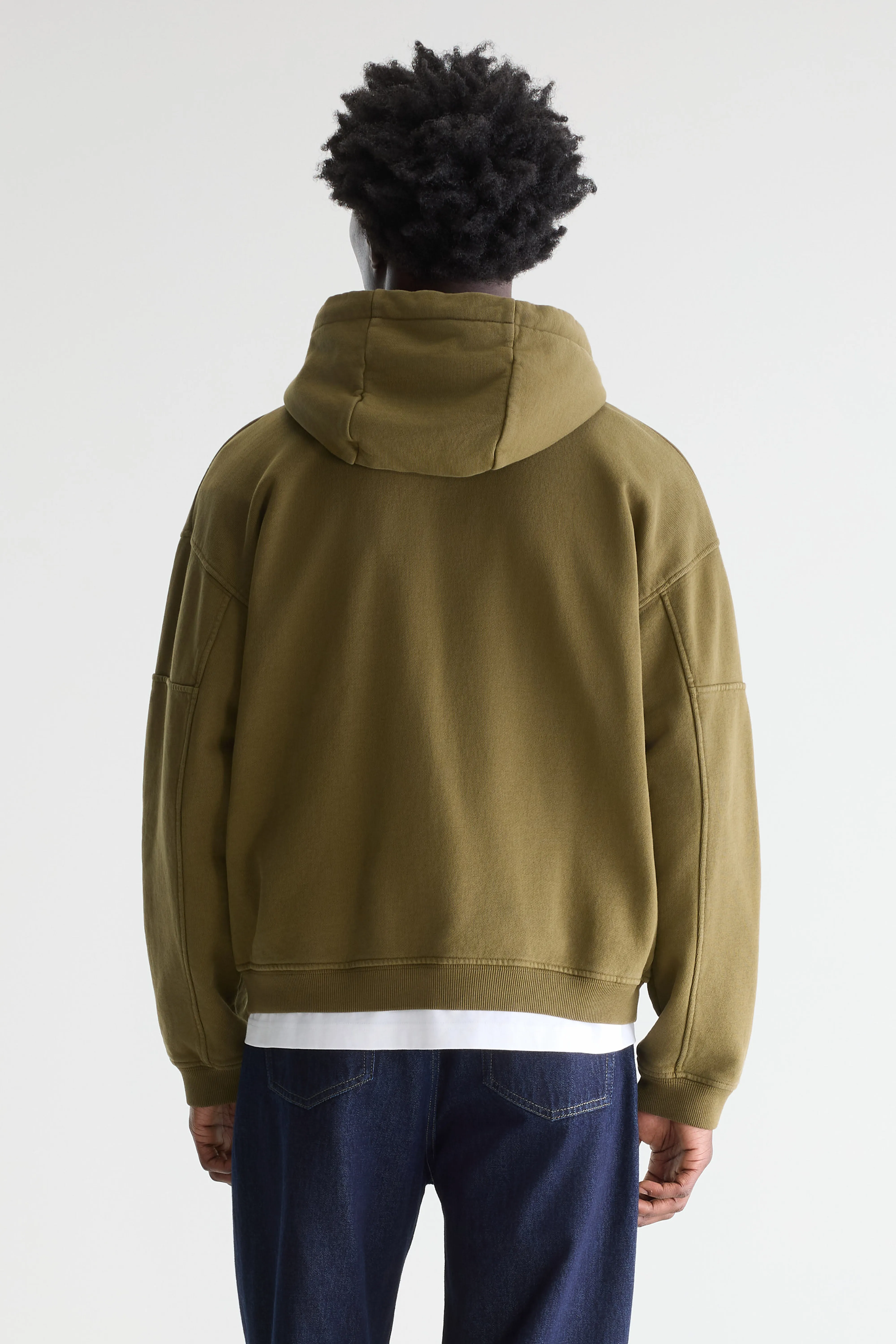Falkop hoodie (261 / M / MILITARY) - Image 6