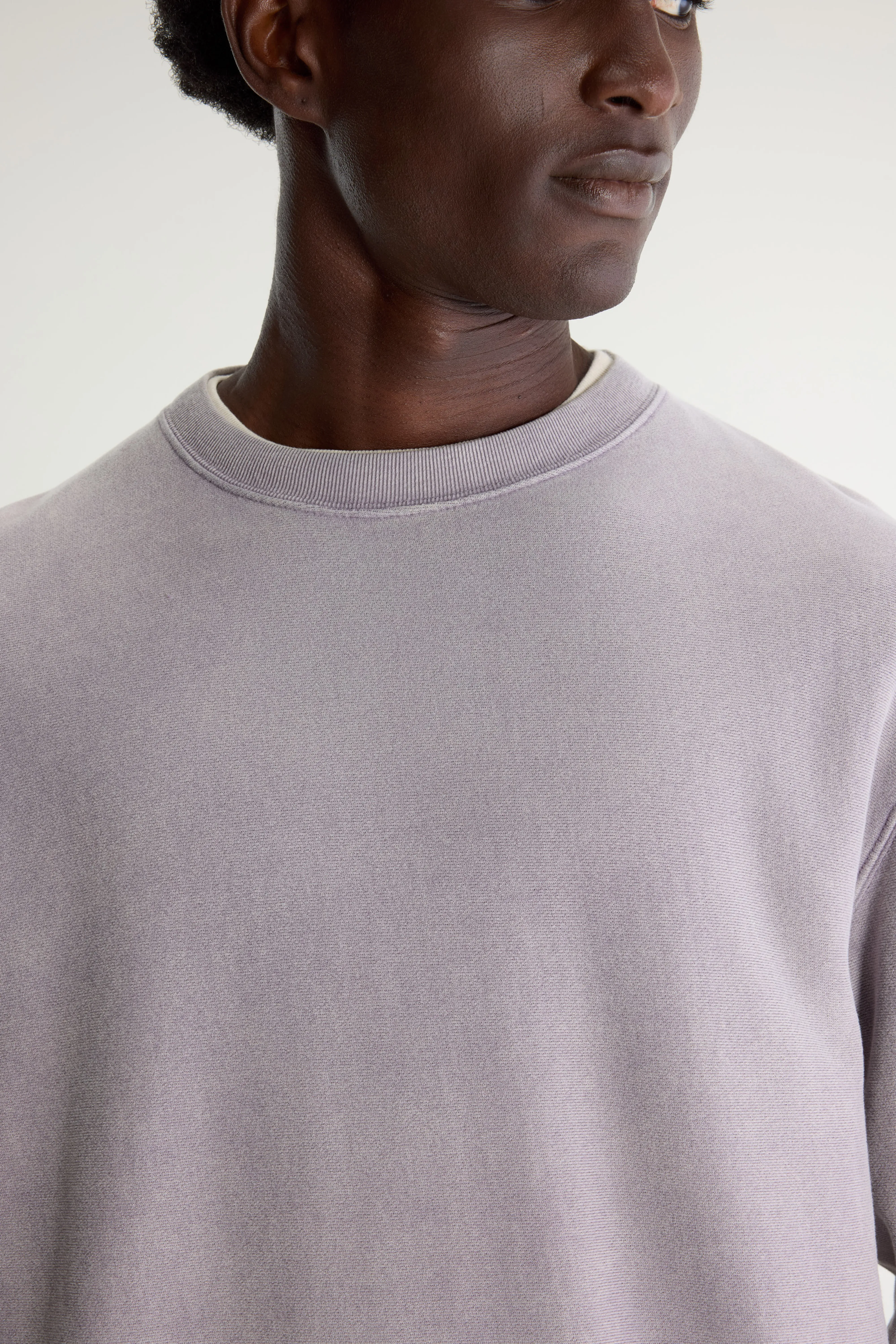 Flake crewneck sweatshirt (261 / M / HEATHER) - Image 4