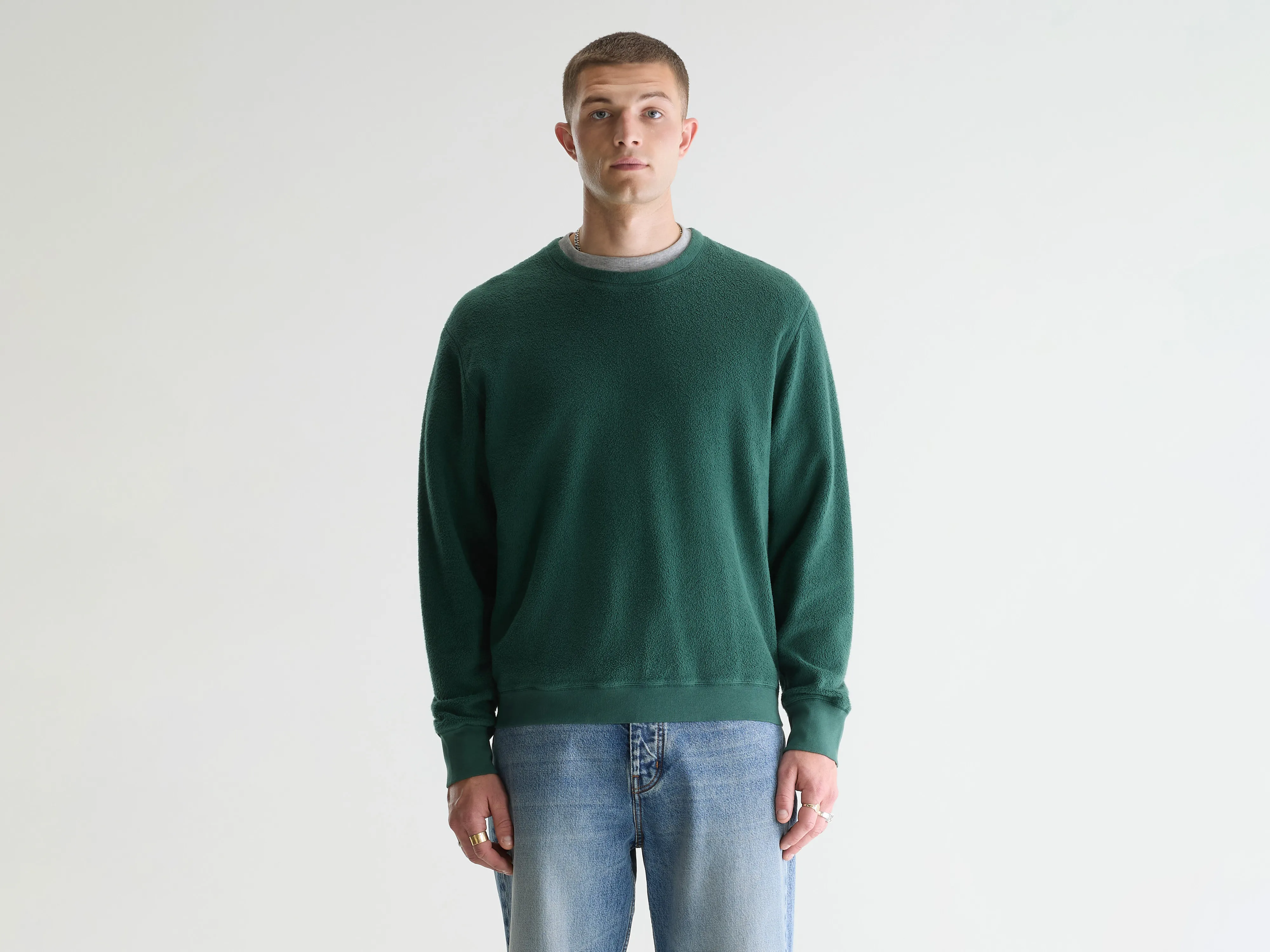 Matt crewneck sweatshirt (261 / M / CYPRES)