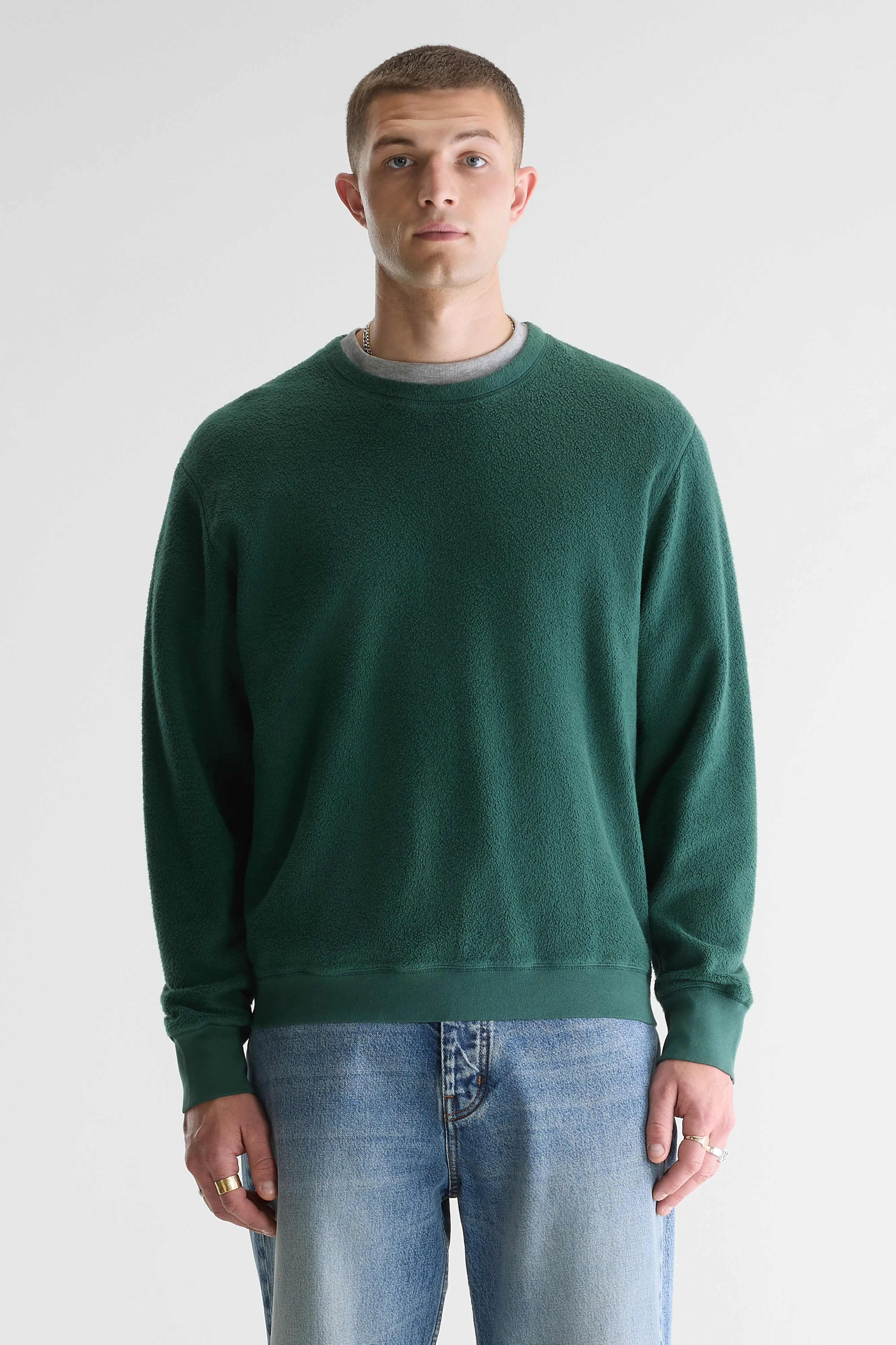 Matt crewneck sweatshirt (261 / M / CYPRES) - Image 2