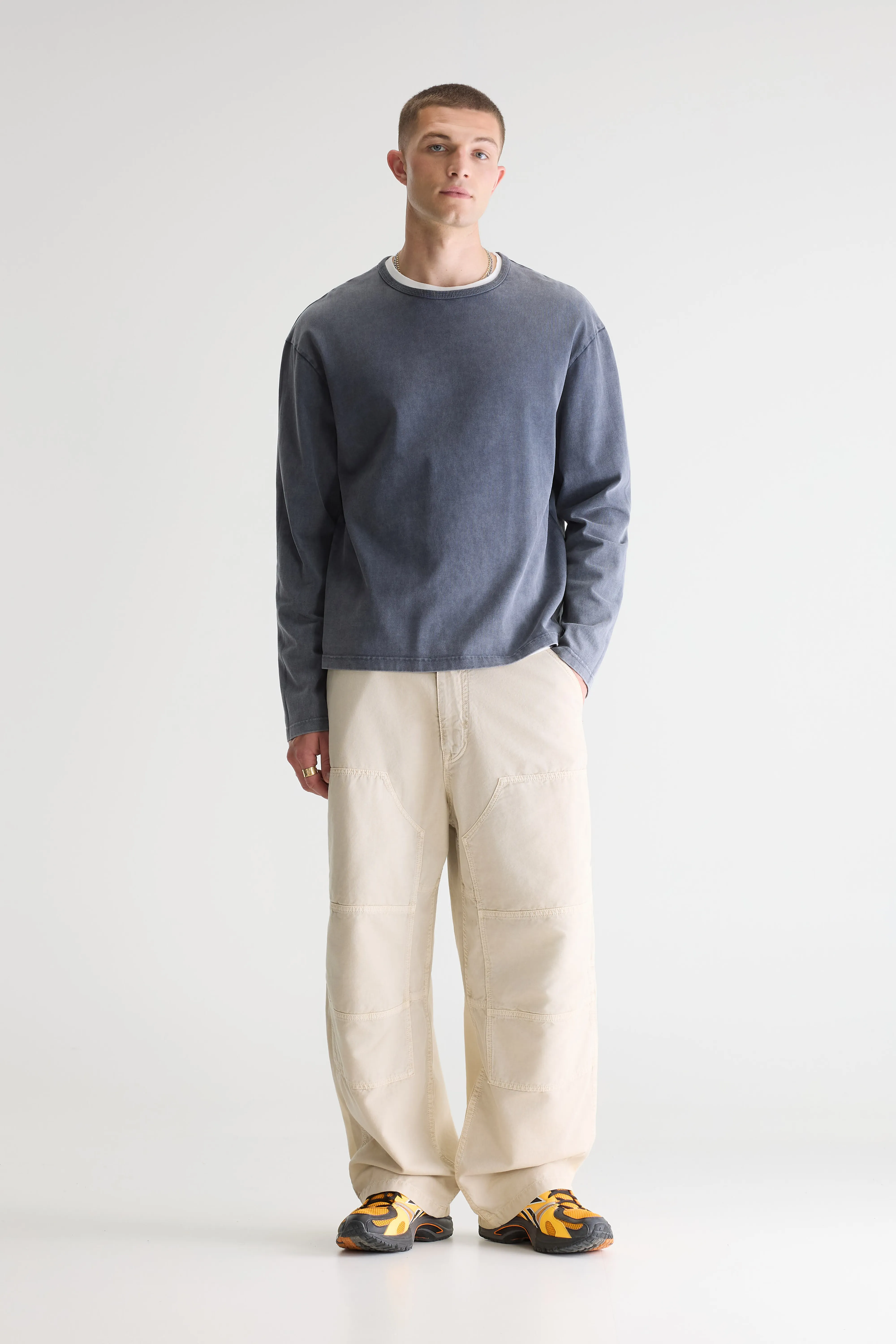 Fuller long-sleeve t-shirt (261 / M / NAVY) - Image 3