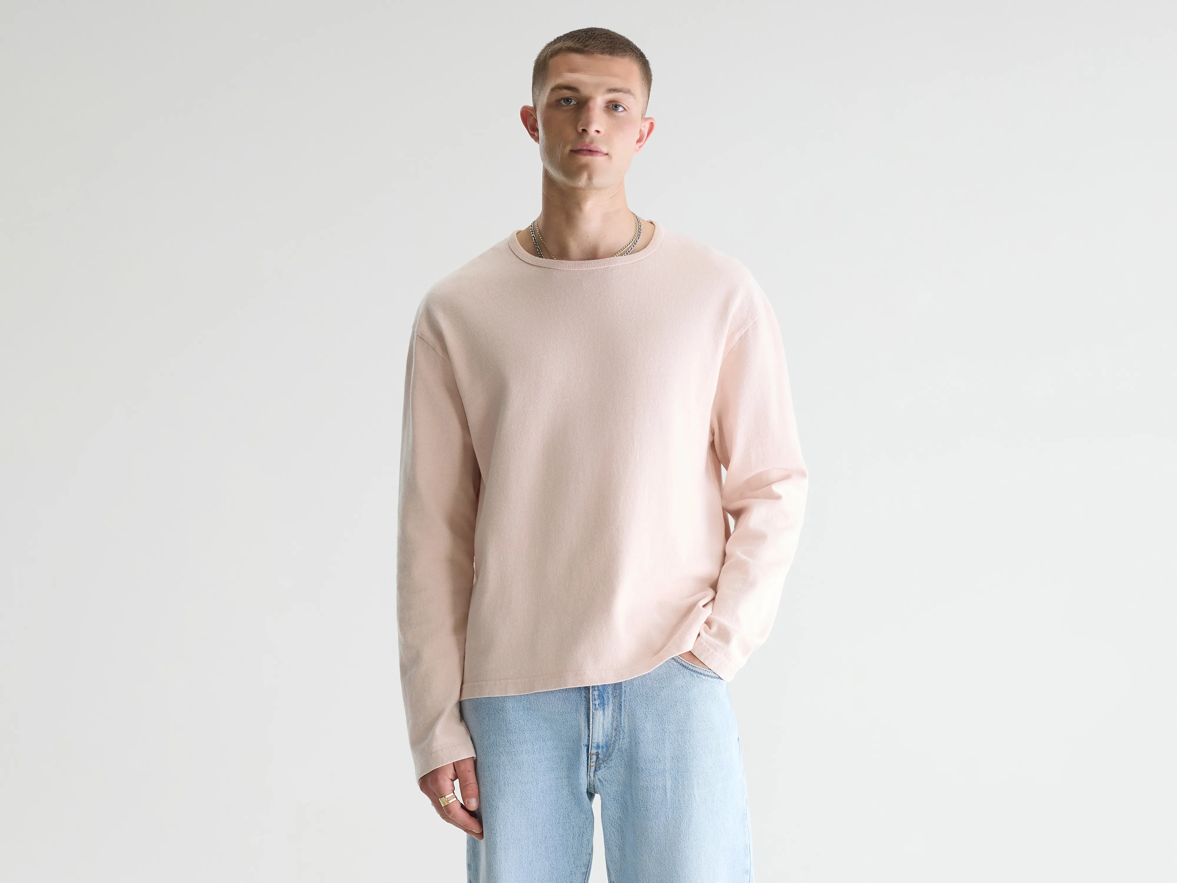Fuller long-sleeve t-shirt (261 / M / OLD PINK)