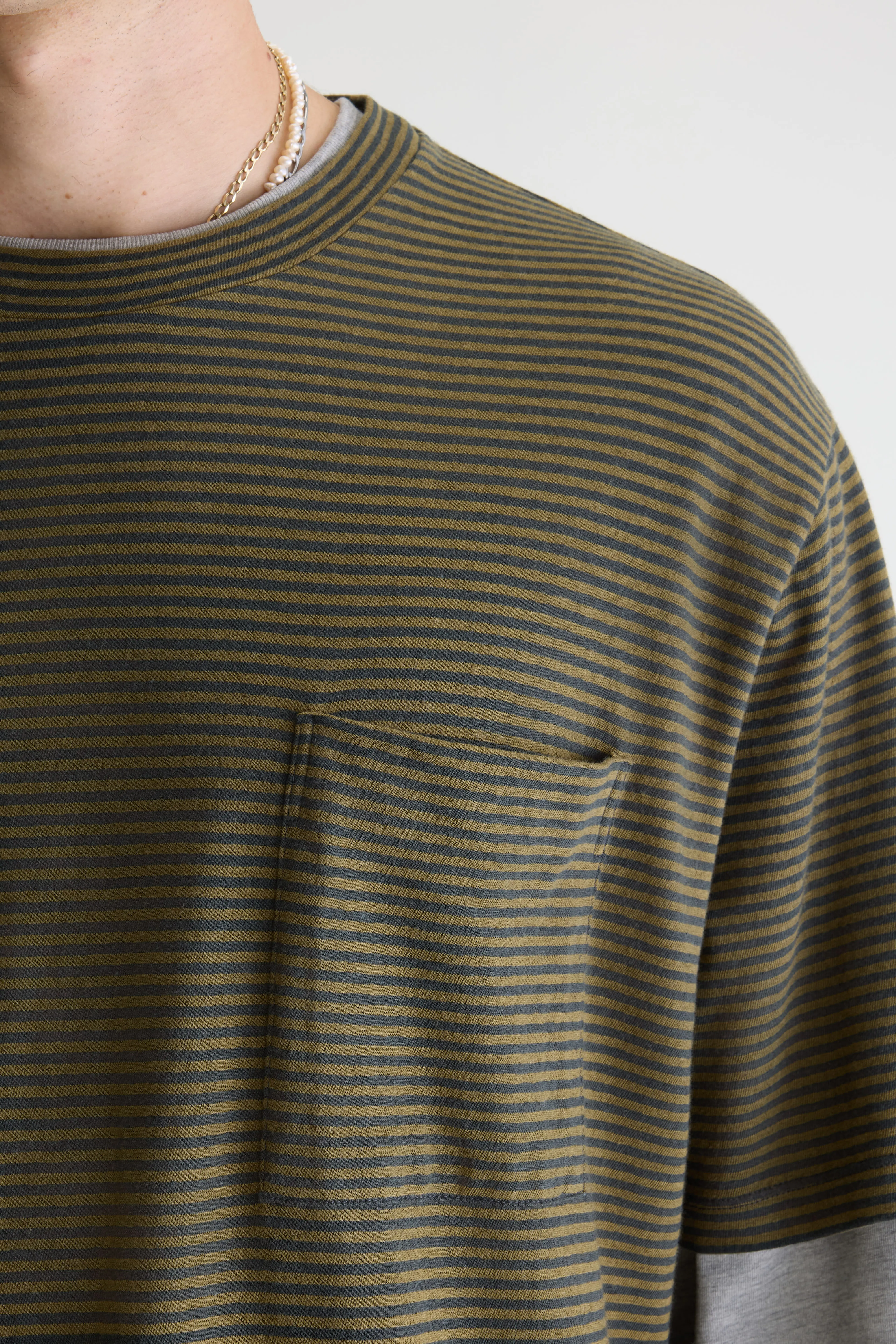 Video relaxed t-shirt  (261 / M / STRIPE A) - Image 4